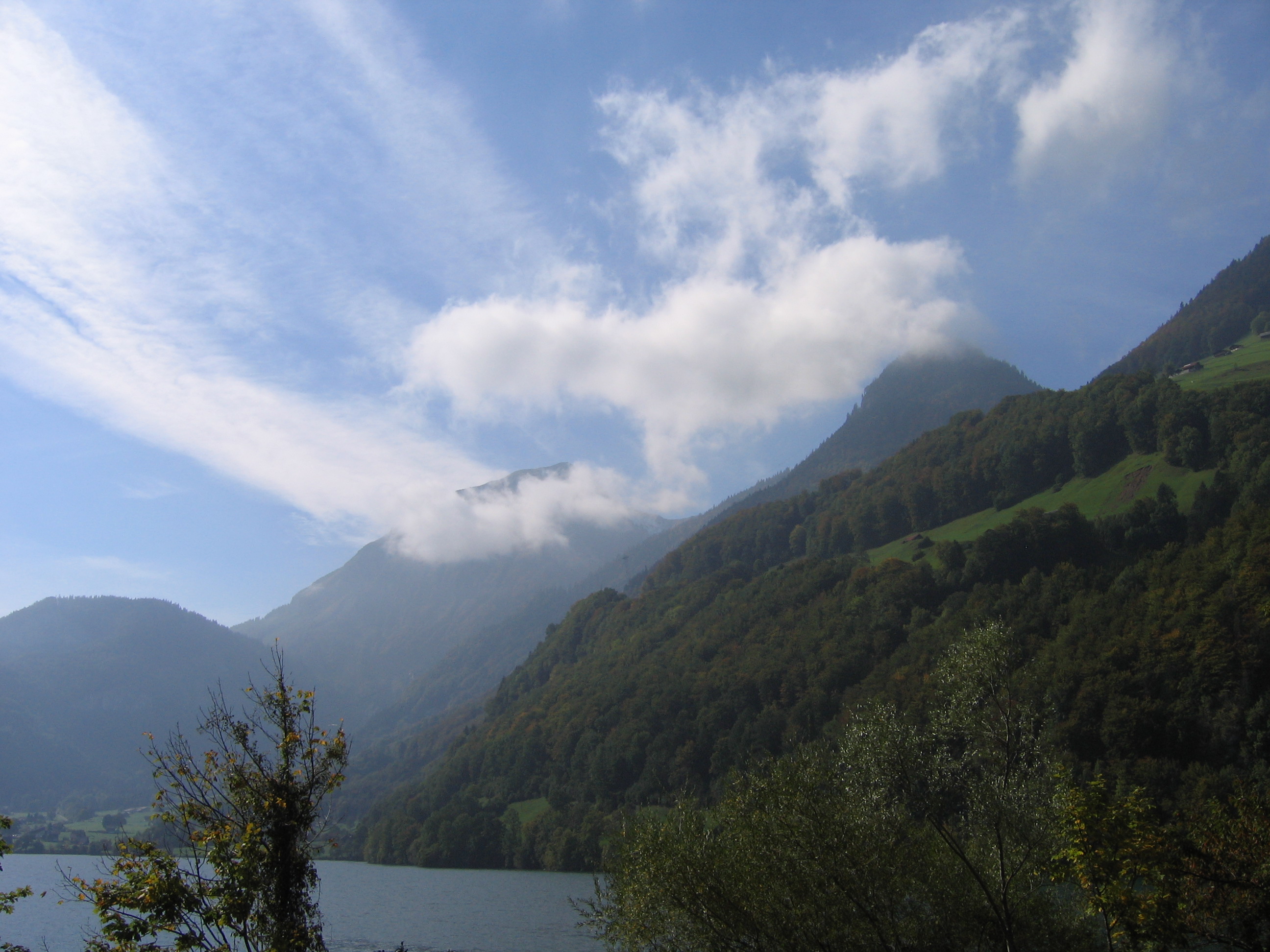 Europe Trip 2005 - Switzerland (Driving into the Alps)