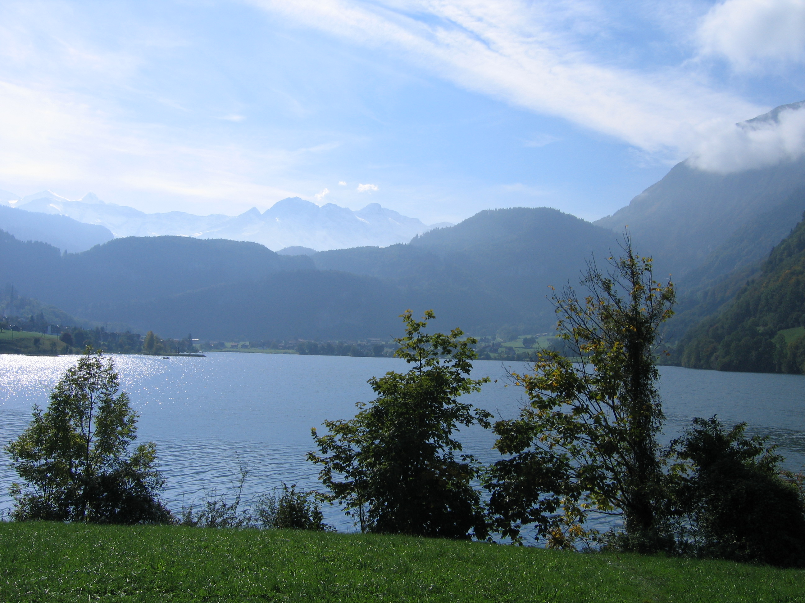 Europe Trip 2005 - Switzerland (Driving into the Alps)