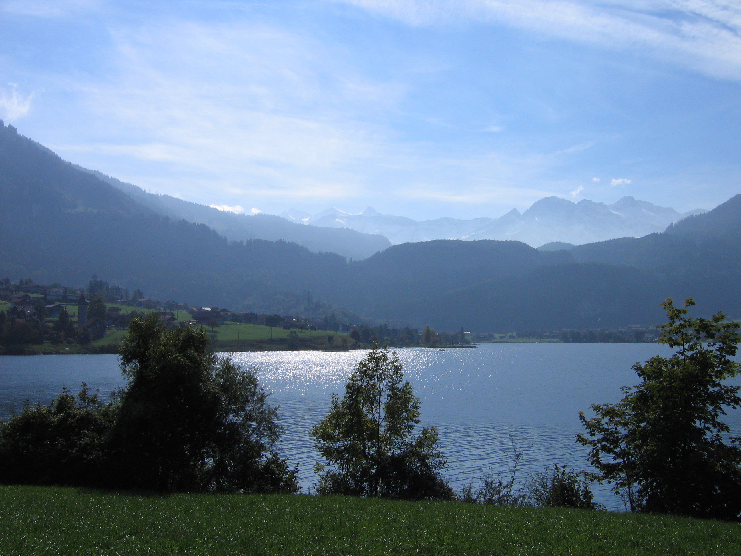 Europe Trip 2005 - Switzerland (Driving into the Alps)