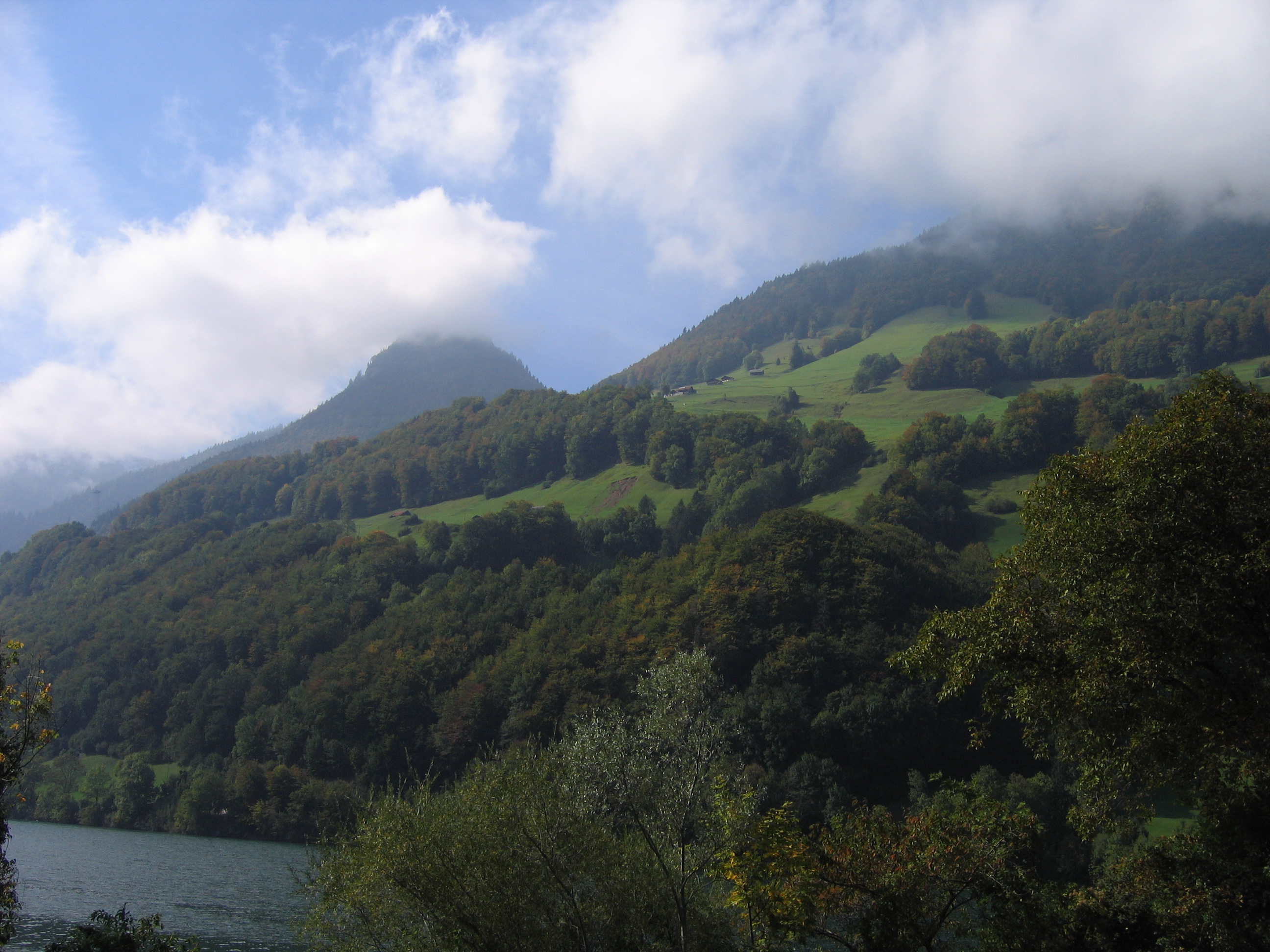 Europe Trip 2005 - Switzerland (Driving into the Alps)