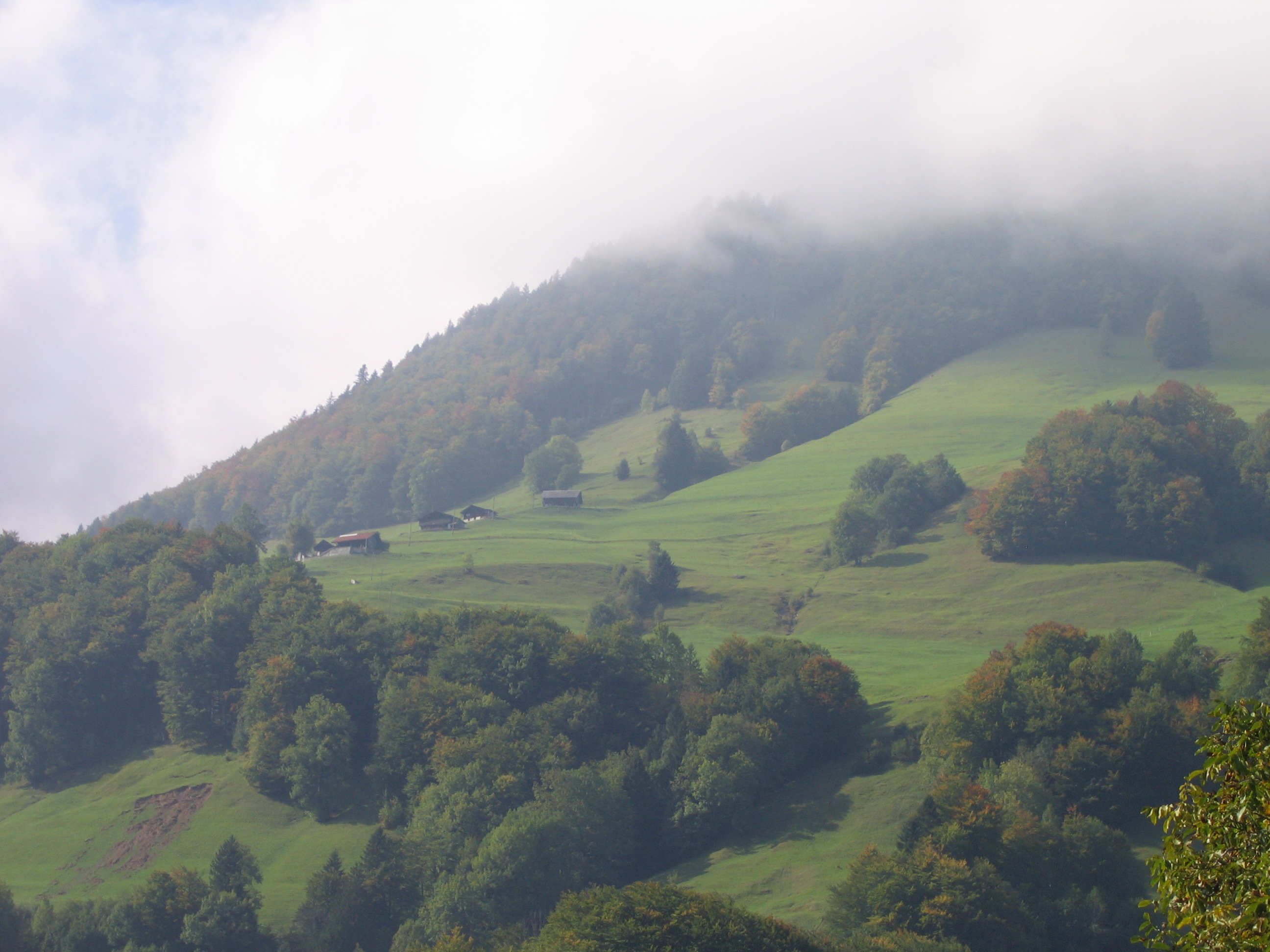 Europe Trip 2005 - Switzerland (Driving into the Alps)