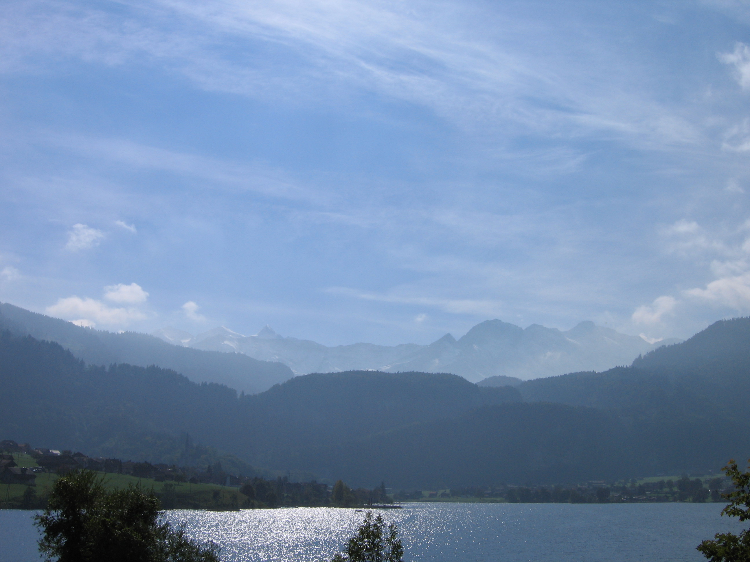 Europe Trip 2005 - Switzerland (Driving into the Alps)