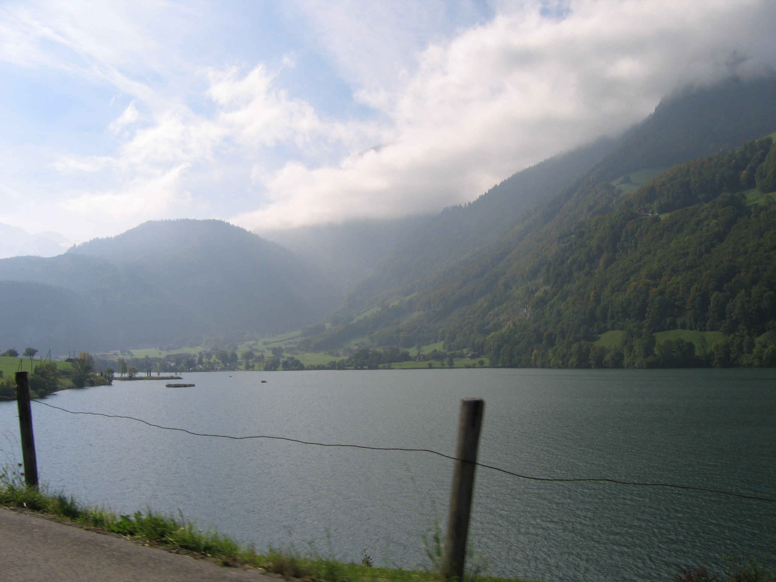 Europe Trip 2005 - Switzerland (Driving into the Alps)