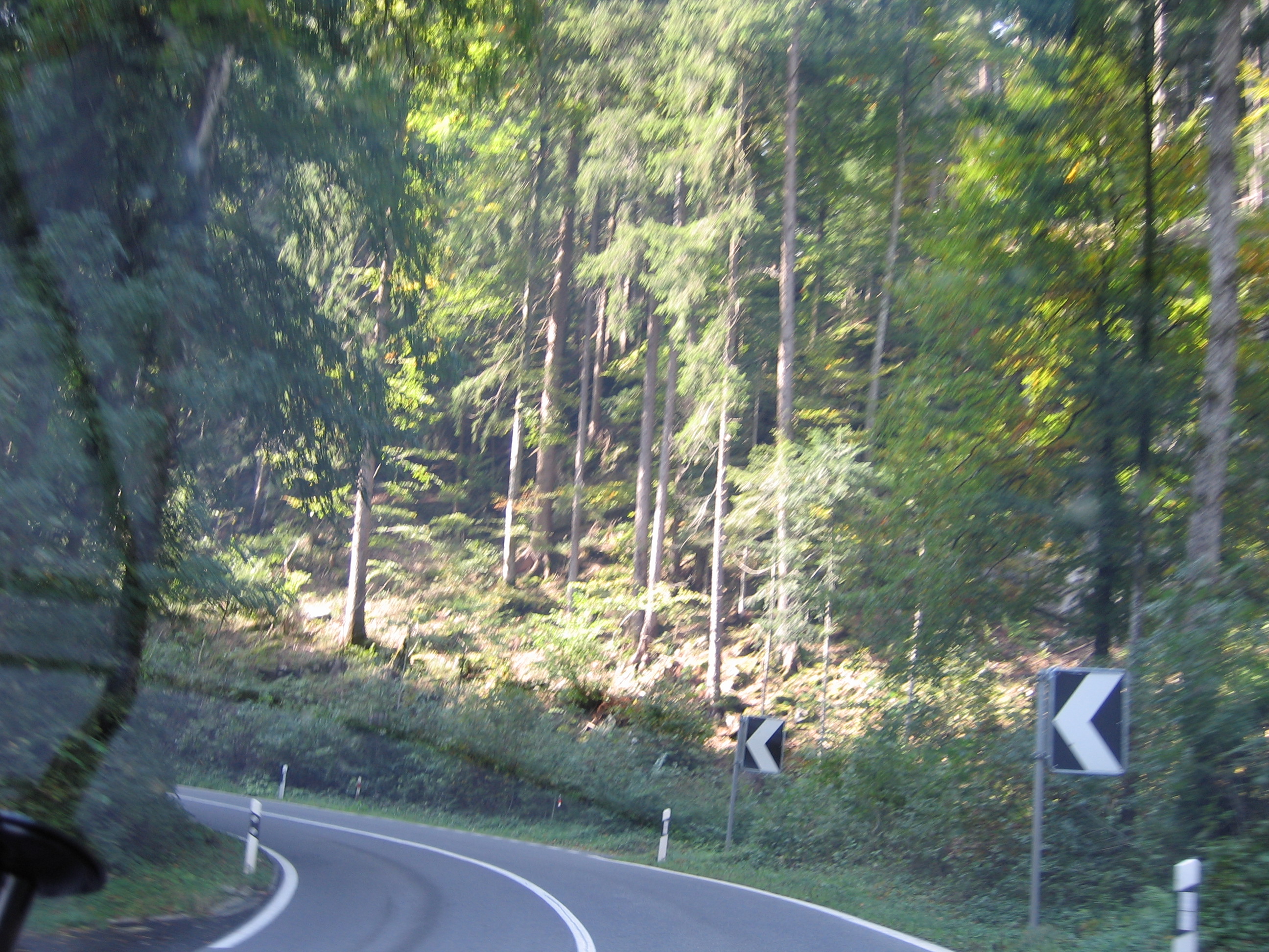 Europe Trip 2005 - Switzerland (Driving into the Alps)