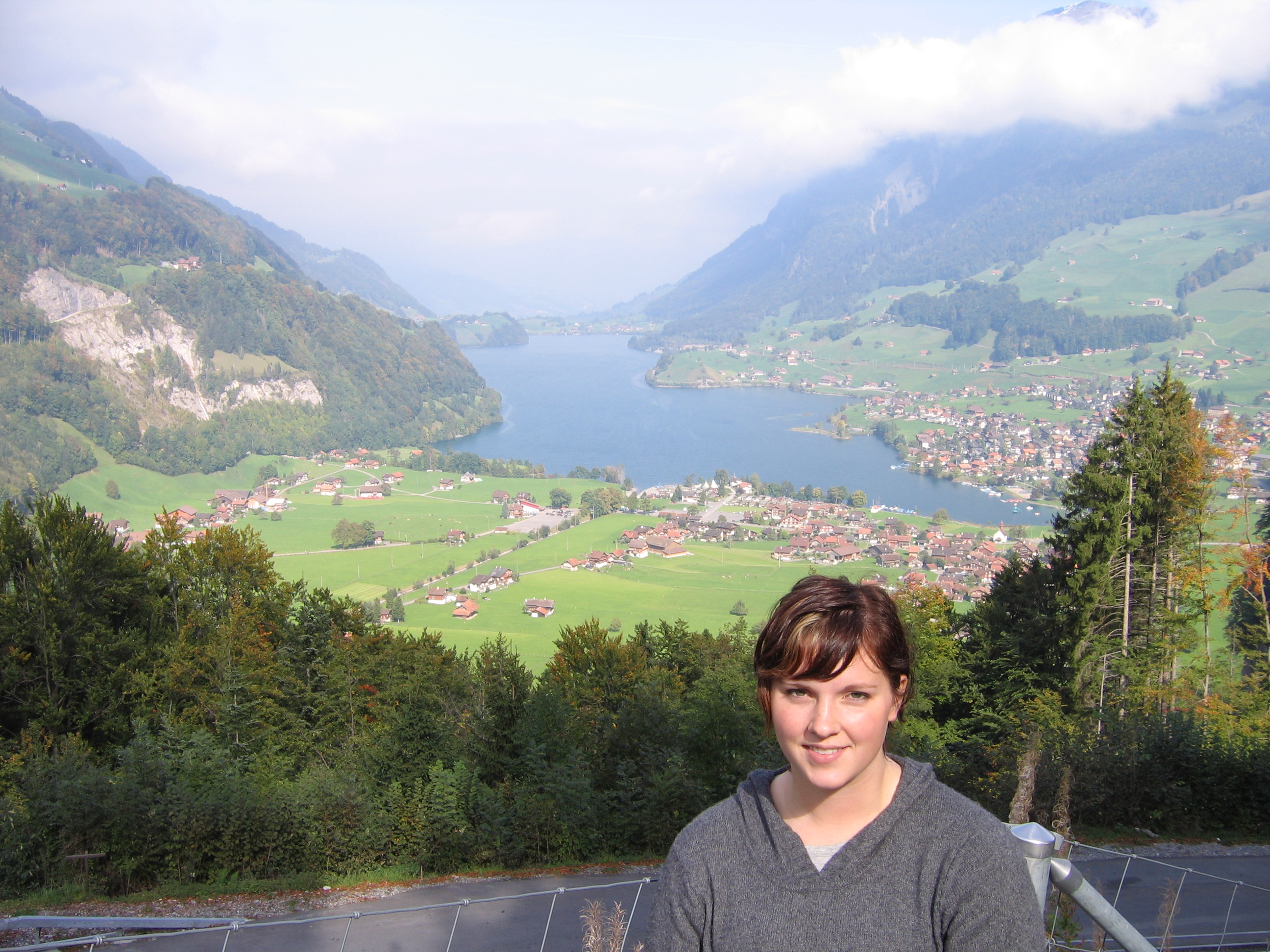 Europe Trip 2005 - Switzerland (Driving into the Alps)