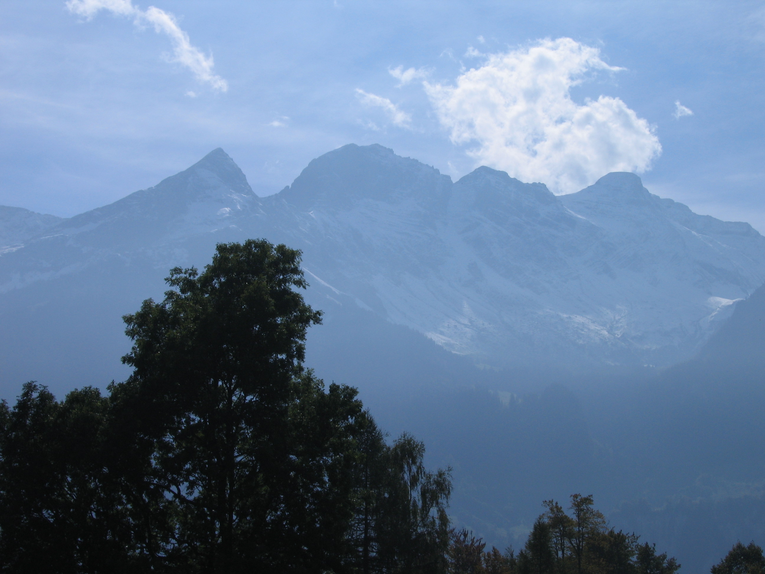 Europe Trip 2005 - Switzerland (Driving into the Alps)