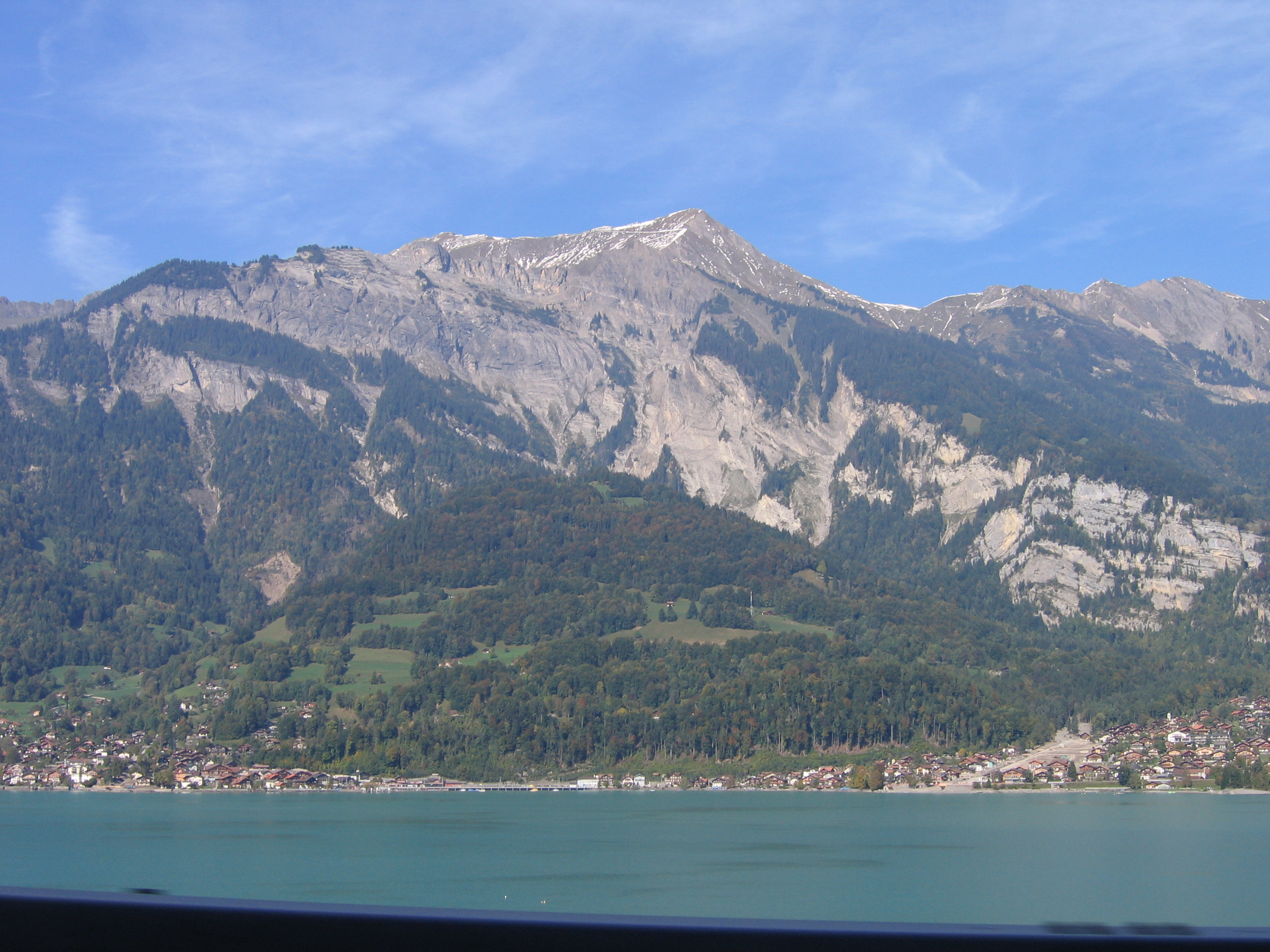 Europe Trip 2005 - Switzerland (Driving into the Alps)