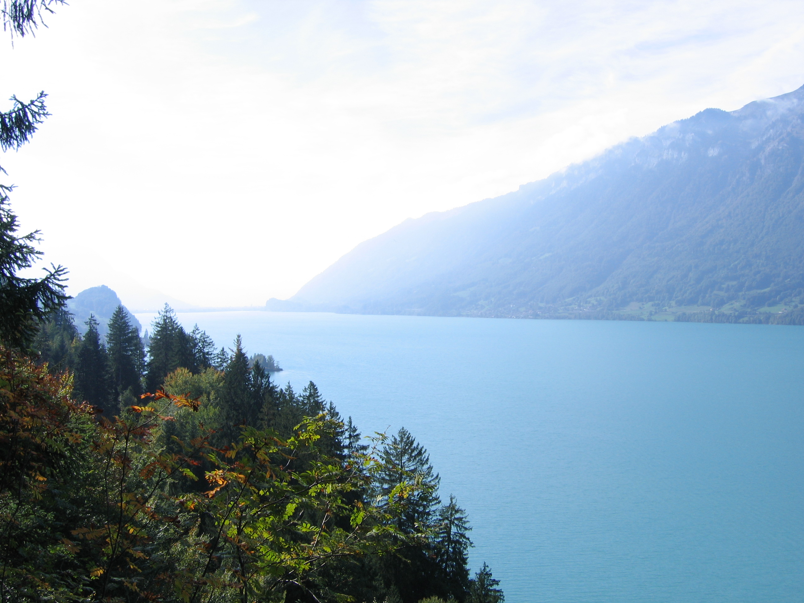 Europe Trip 2005 - Switzerland (Driving into the Alps)