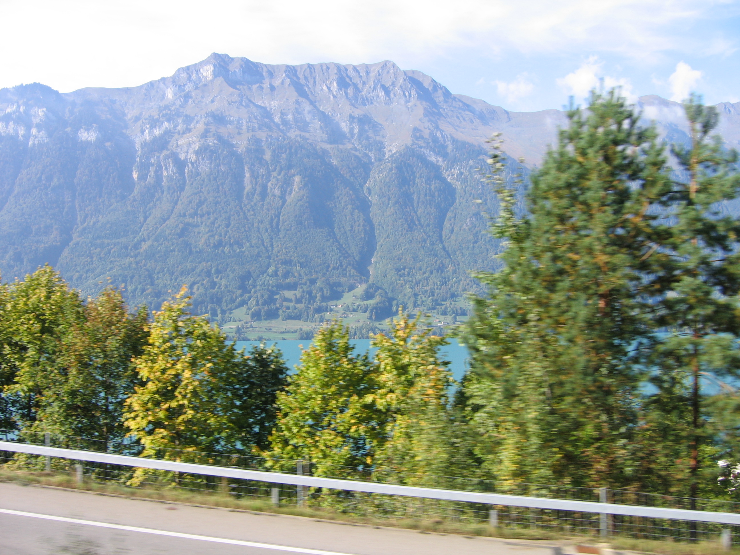 Europe Trip 2005 - Switzerland (Driving into the Alps)