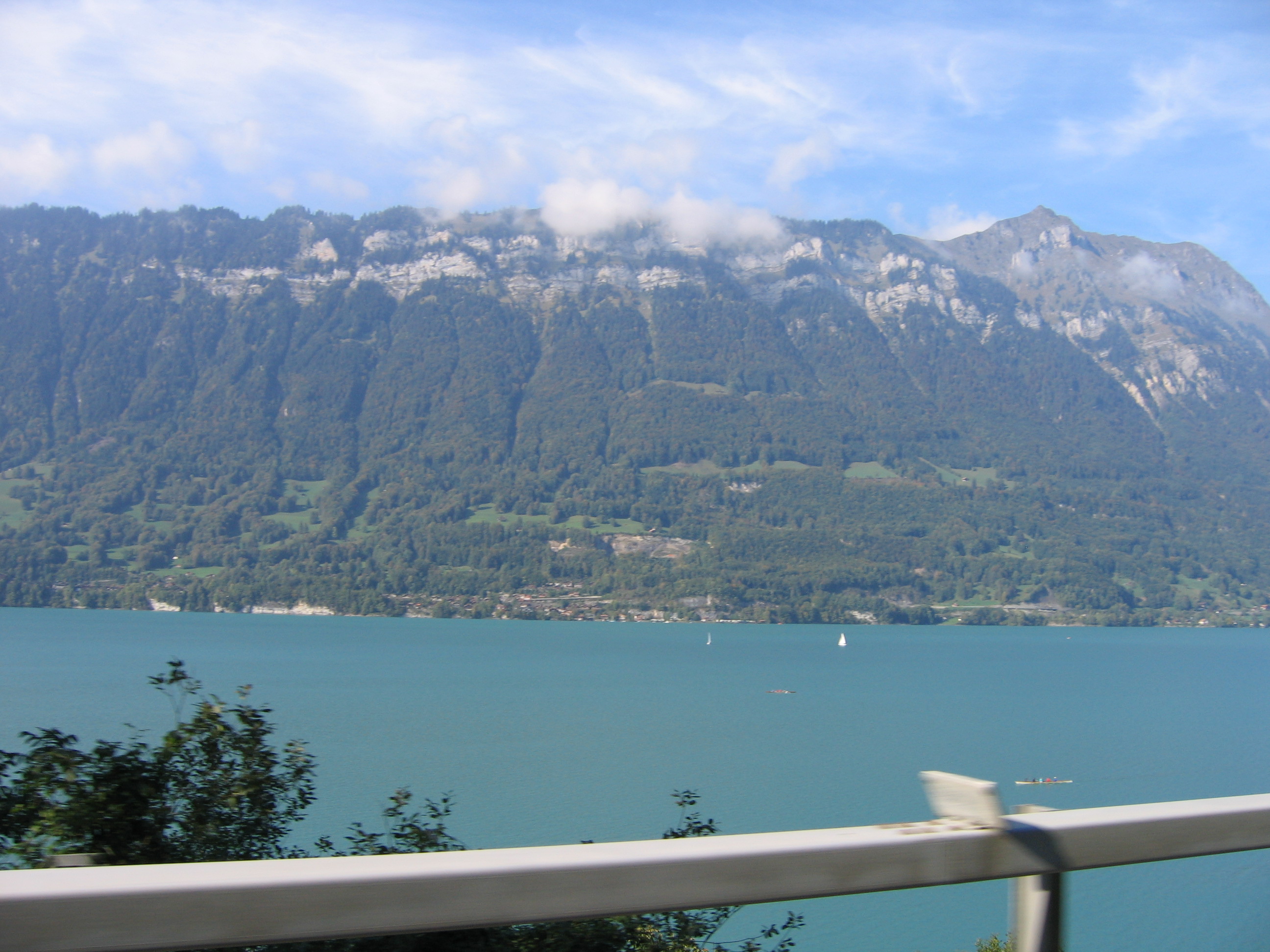 Europe Trip 2005 - Switzerland (Driving into the Alps)