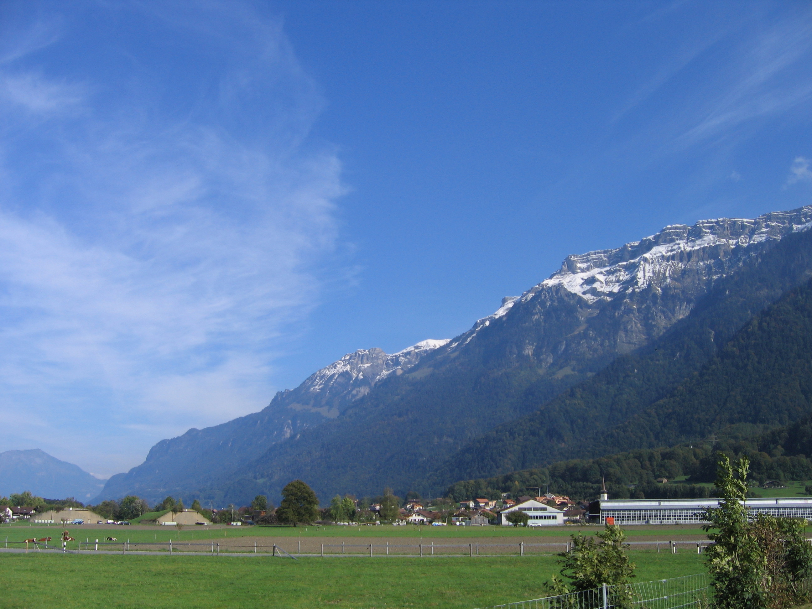 Europe Trip 2005 - Switzerland (Driving into the Alps)