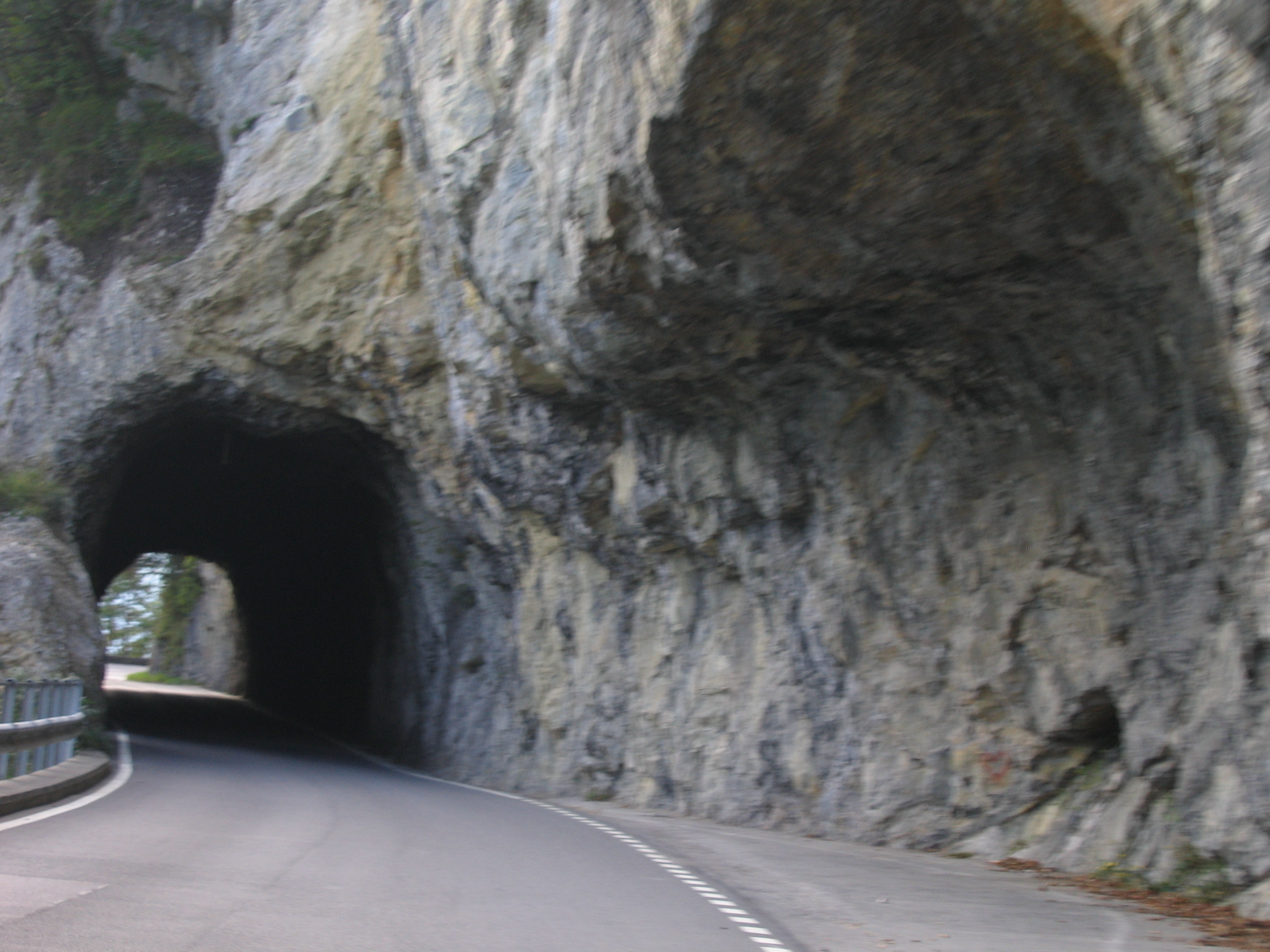 Europe Trip 2005 - Switzerland (Driving into the Alps)