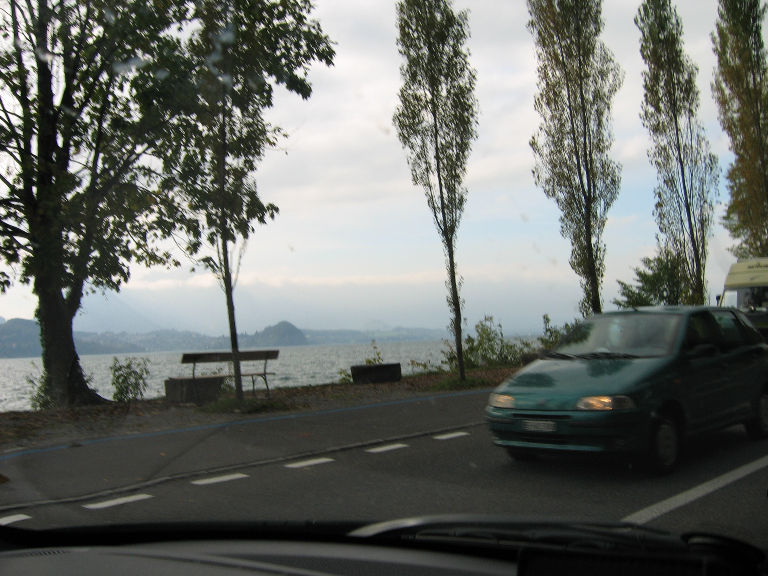 Europe Trip 2005 - Switzerland (Driving into the Alps)