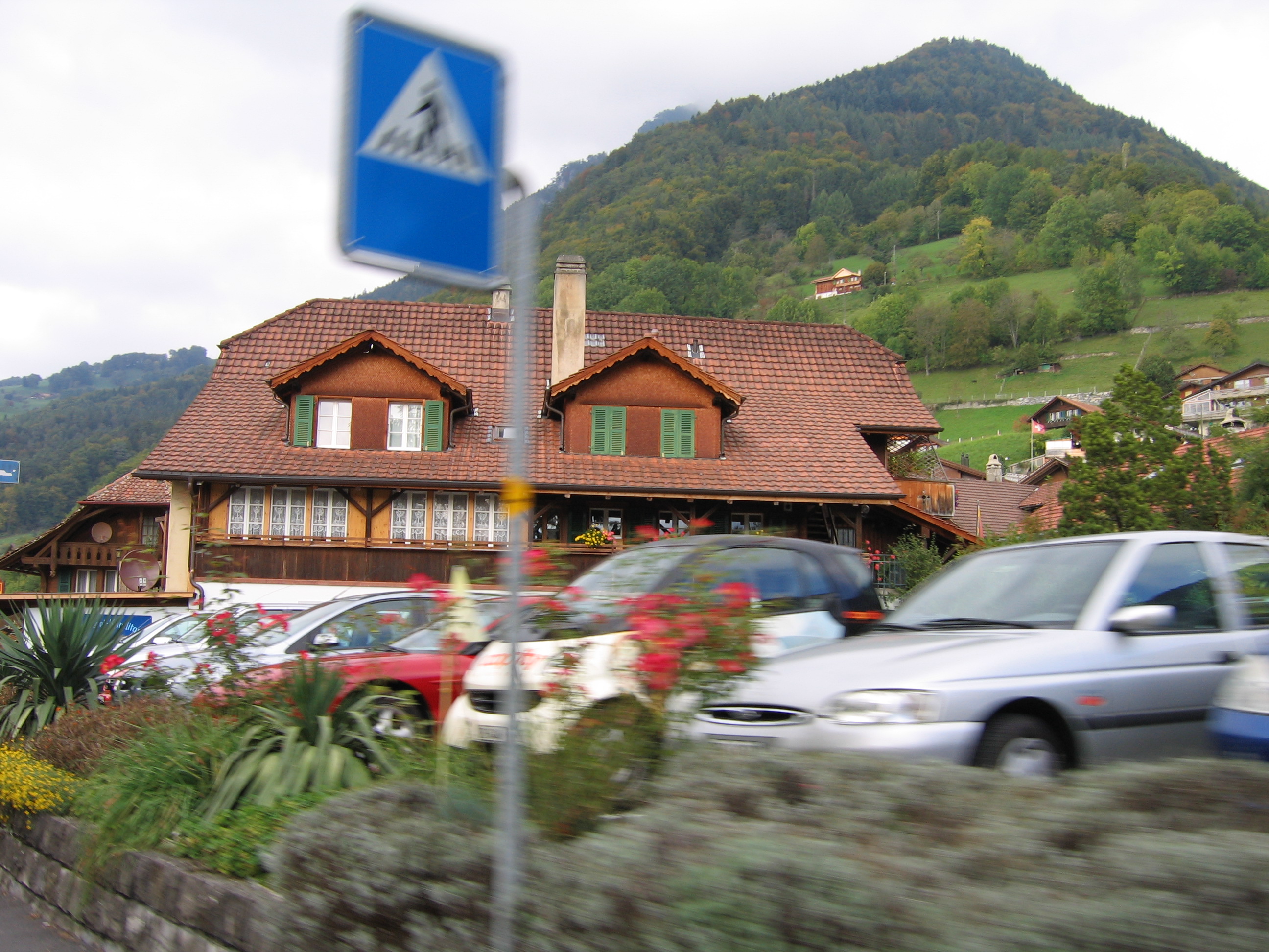 Europe Trip 2005 - Switzerland (Driving into the Alps)