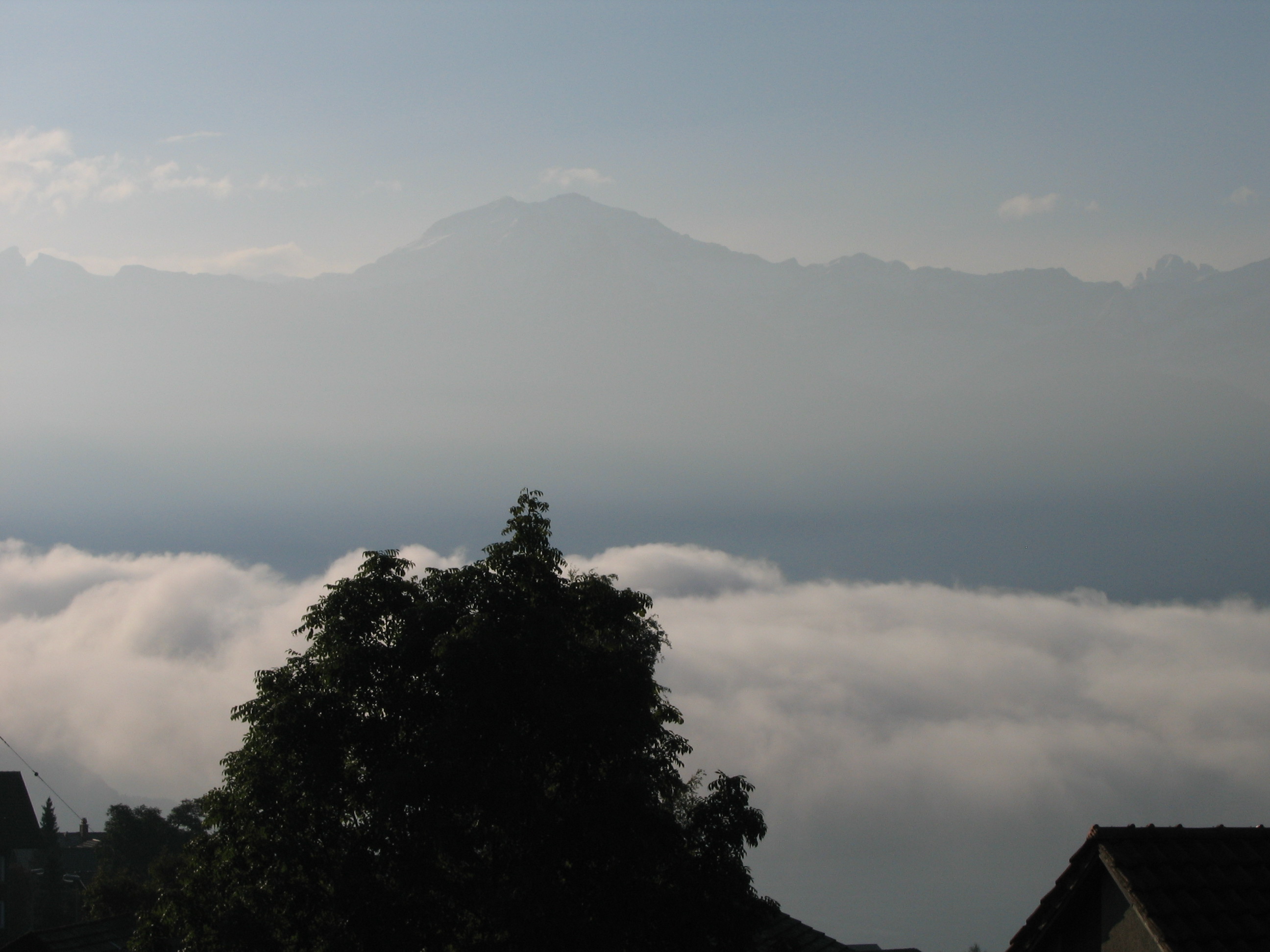 Europe Trip 2005 - Switzerland (Sigisvil - Lodge in the Alps, Swiss Cow Bells, Waterfall Hike, German Potato Salad, Spaetzle)
