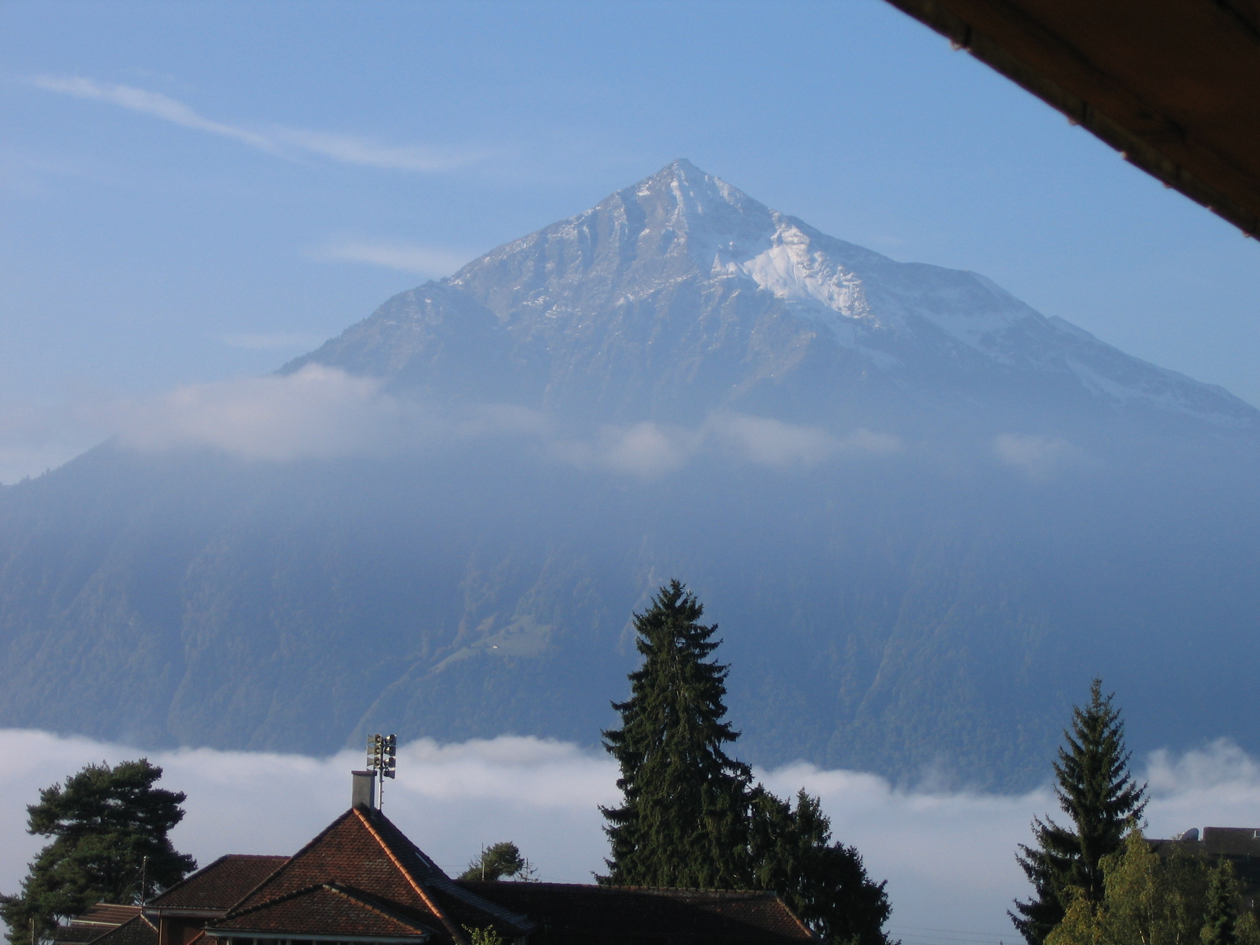 Europe Trip 2005 - Switzerland (Sigisvil - Lodge in the Alps, Swiss Cow Bells, Waterfall Hike, German Potato Salad, Spaetzle)