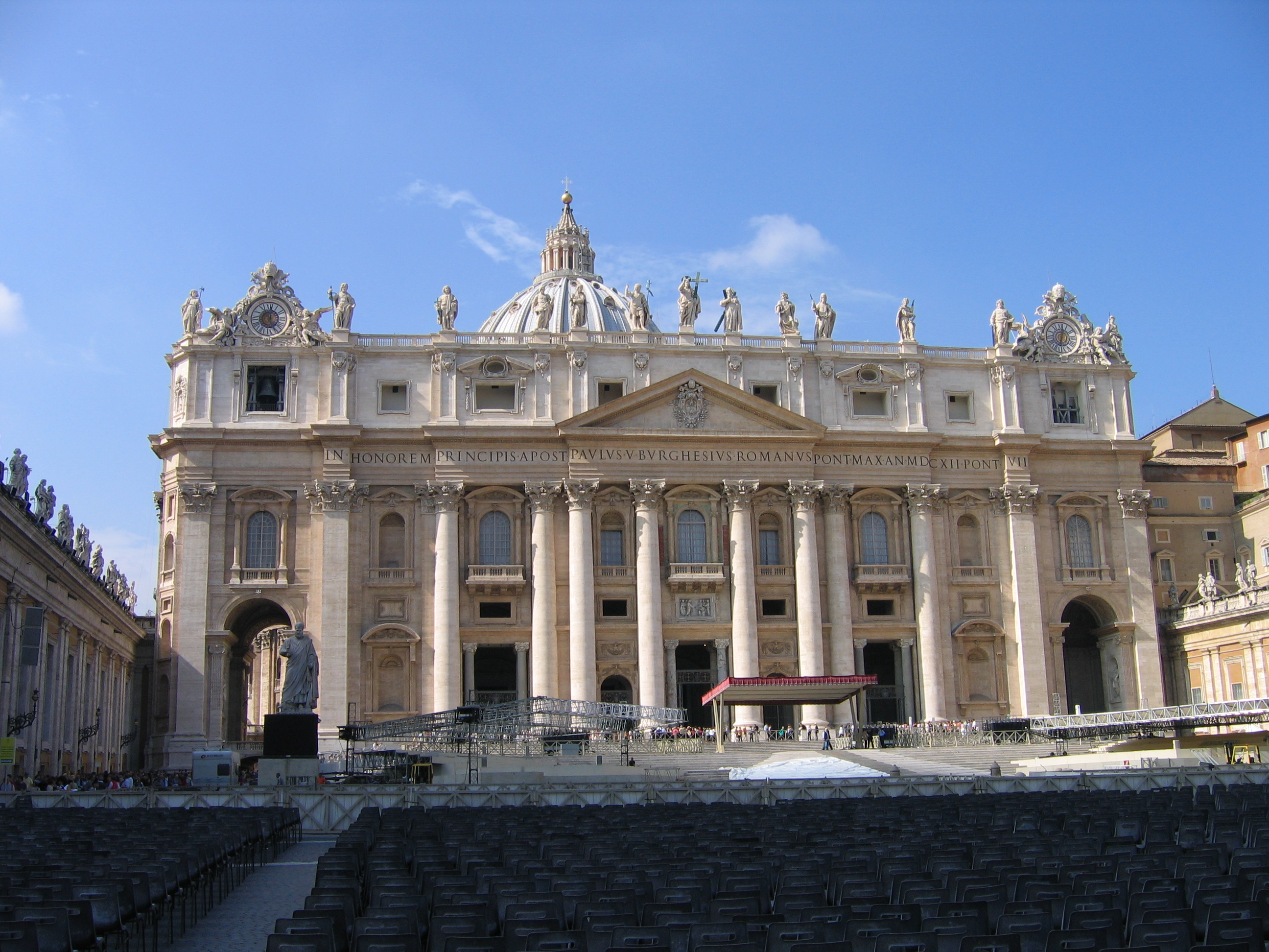 Europe Trip 2005 - Italy (Rome - Vatican (St Peter's Basilica, Sistine Chapel), Trevi Fountain, Spanish Steps, Colosseum)