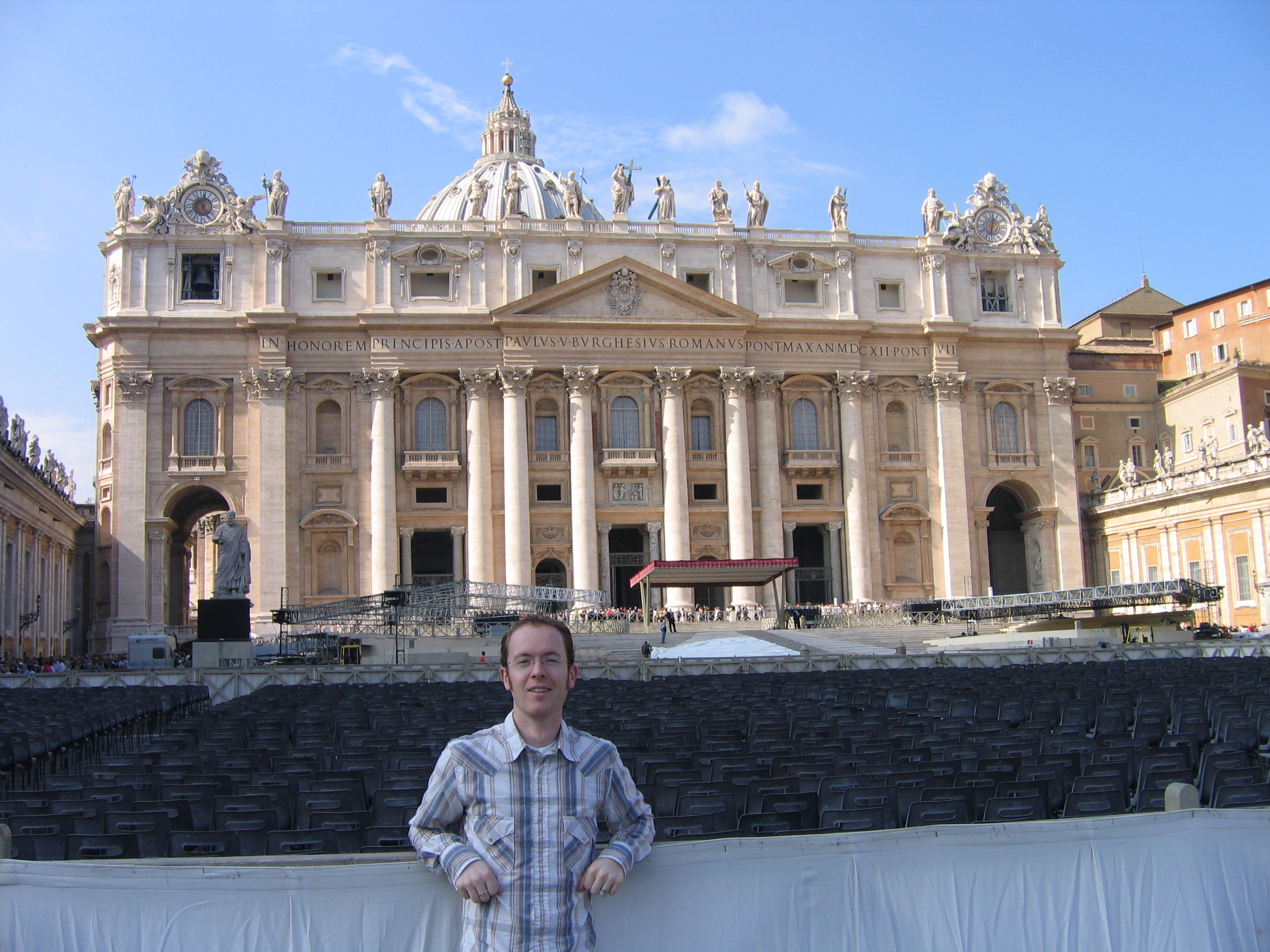 Europe Trip 2005 - Italy (Rome - Vatican (St Peter's Basilica, Sistine Chapel), Trevi Fountain, Spanish Steps, Colosseum)