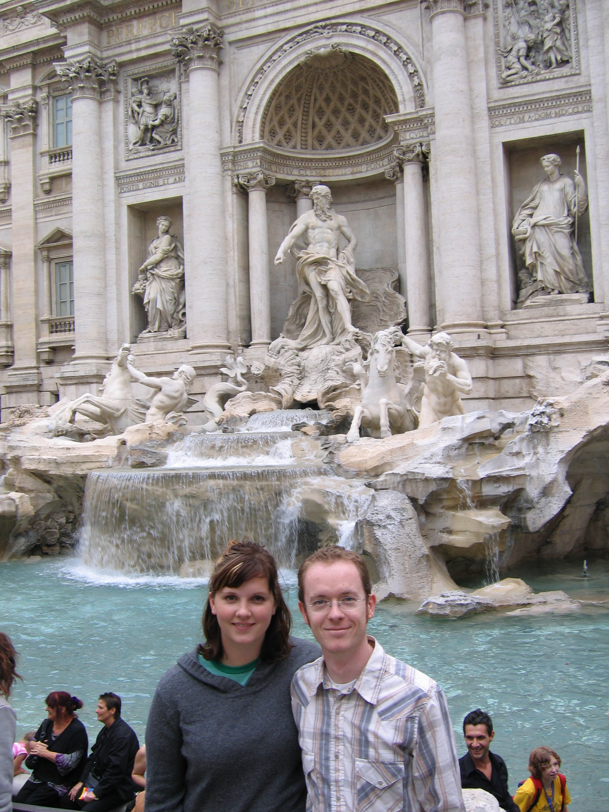 Europe Trip 2005 - Italy (Rome - Vatican (St Peter's Basilica, Sistine Chapel), Trevi Fountain, Spanish Steps, Colosseum)