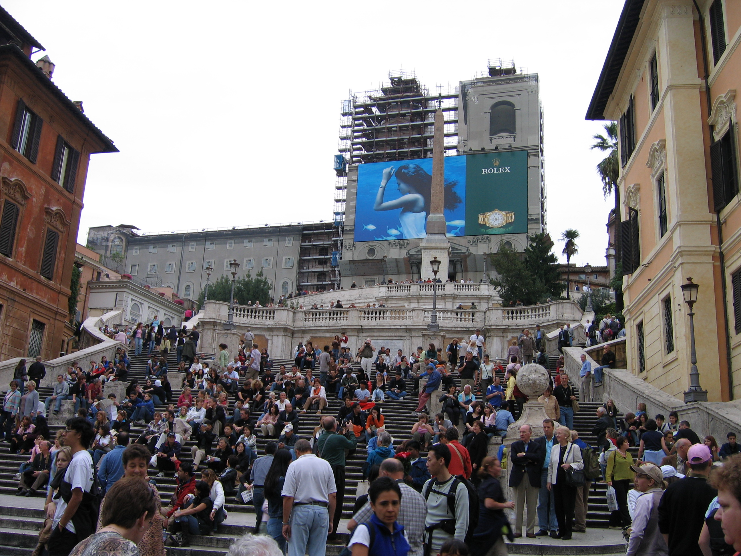 Europe Trip 2005 - Italy (Rome - Vatican (St Peter's Basilica, Sistine Chapel), Trevi Fountain, Spanish Steps, Colosseum)