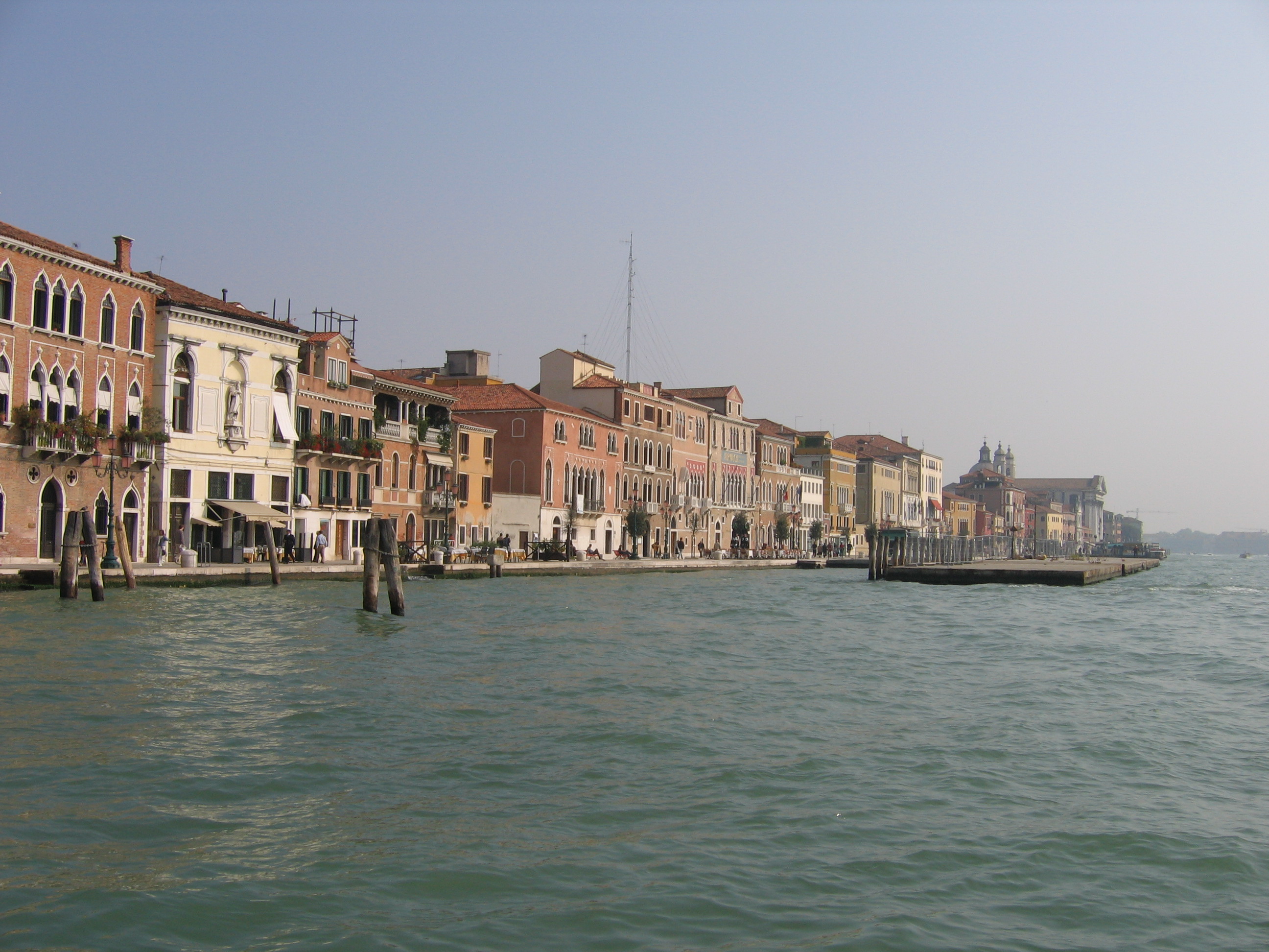 Europe Trip 2005 - Italy (Venice - Pigeons, St Mark's Basilica / Square / Clocktower, Gondola Ride, Gelato)