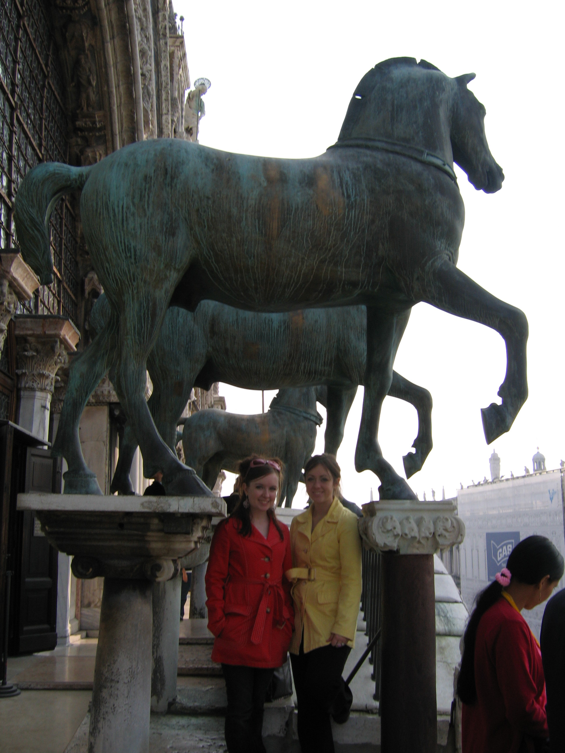 Europe Trip 2005 - Italy (Venice - Pigeons, St Mark's Basilica / Square / Clocktower, Gondola Ride, Gelato)