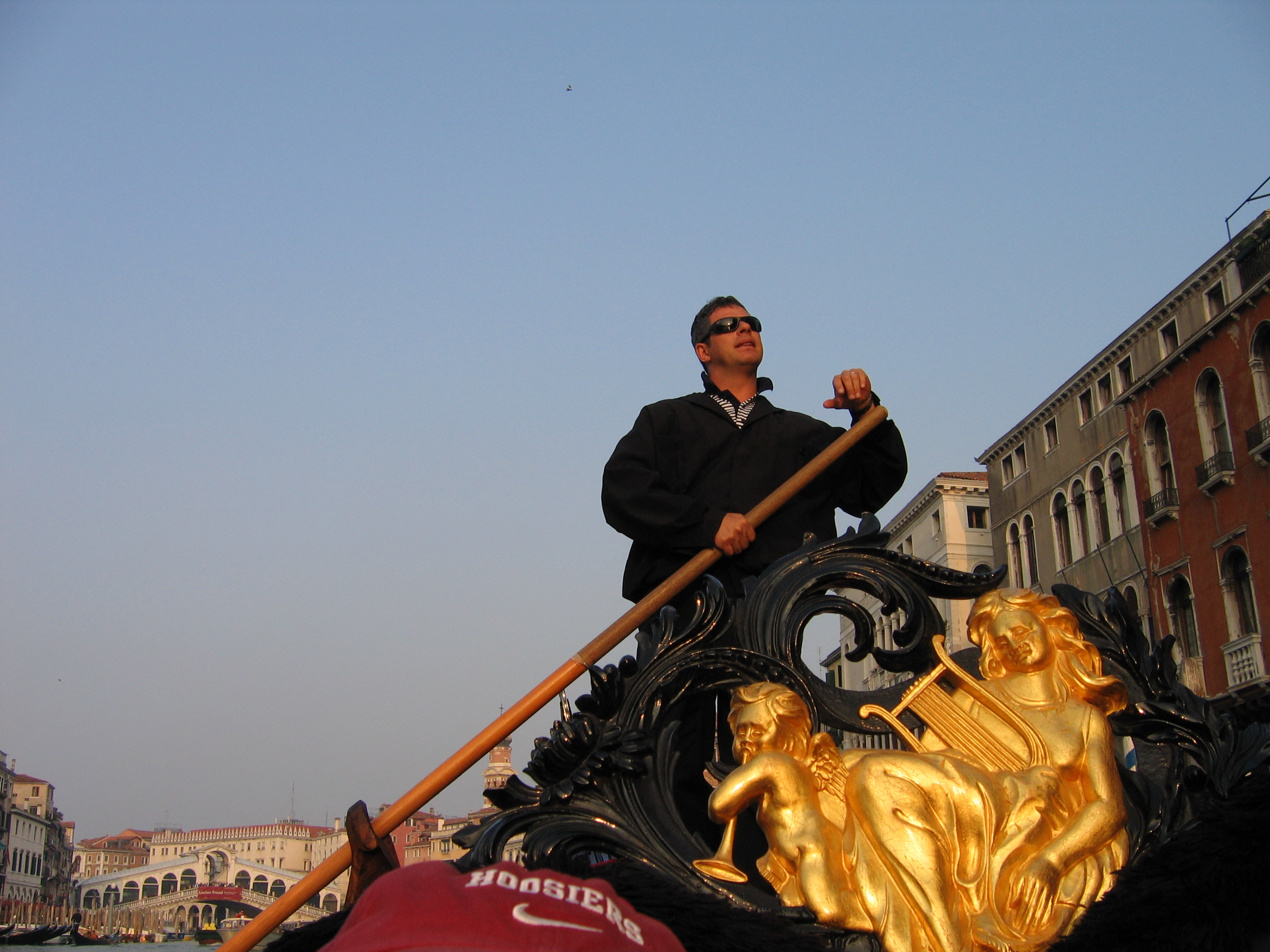 Europe Trip 2005 - Italy (Venice - Pigeons, St Mark's Basilica / Square / Clocktower, Gondola Ride, Gelato)