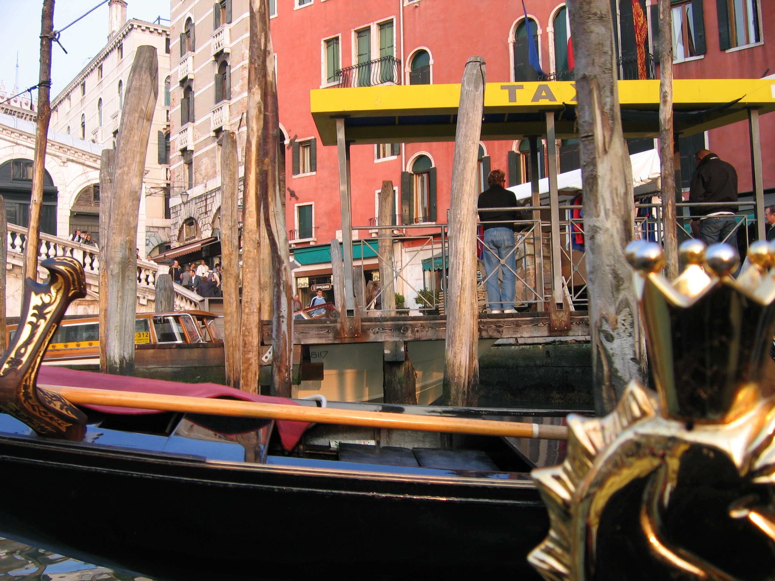 Europe Trip 2005 - Italy (Venice - Pigeons, St Mark's Basilica / Square / Clocktower, Gondola Ride, Gelato)