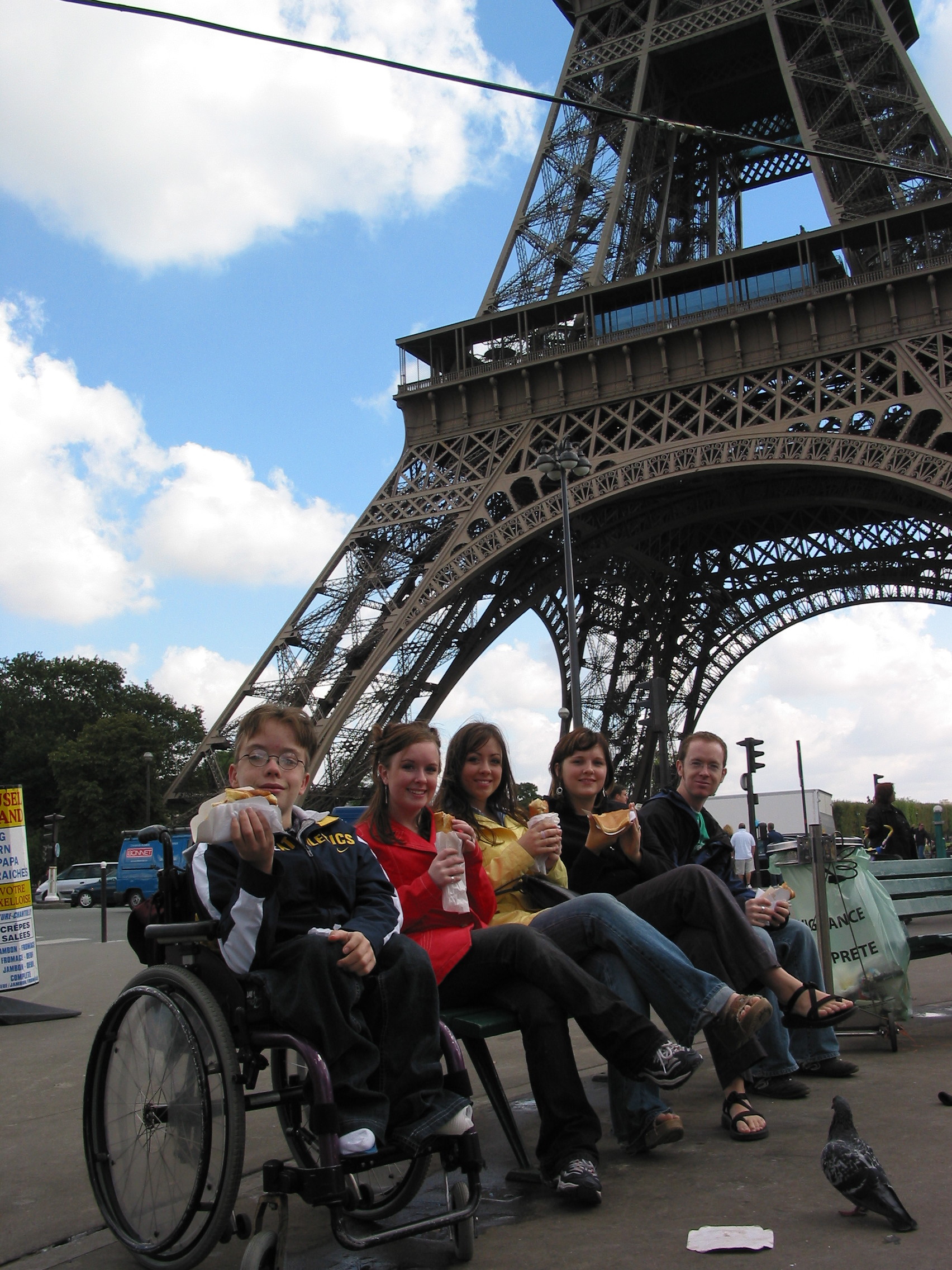 Europe Trip 2005 - France (Paris - The Eiffel Tower, Carousel, Crepes)