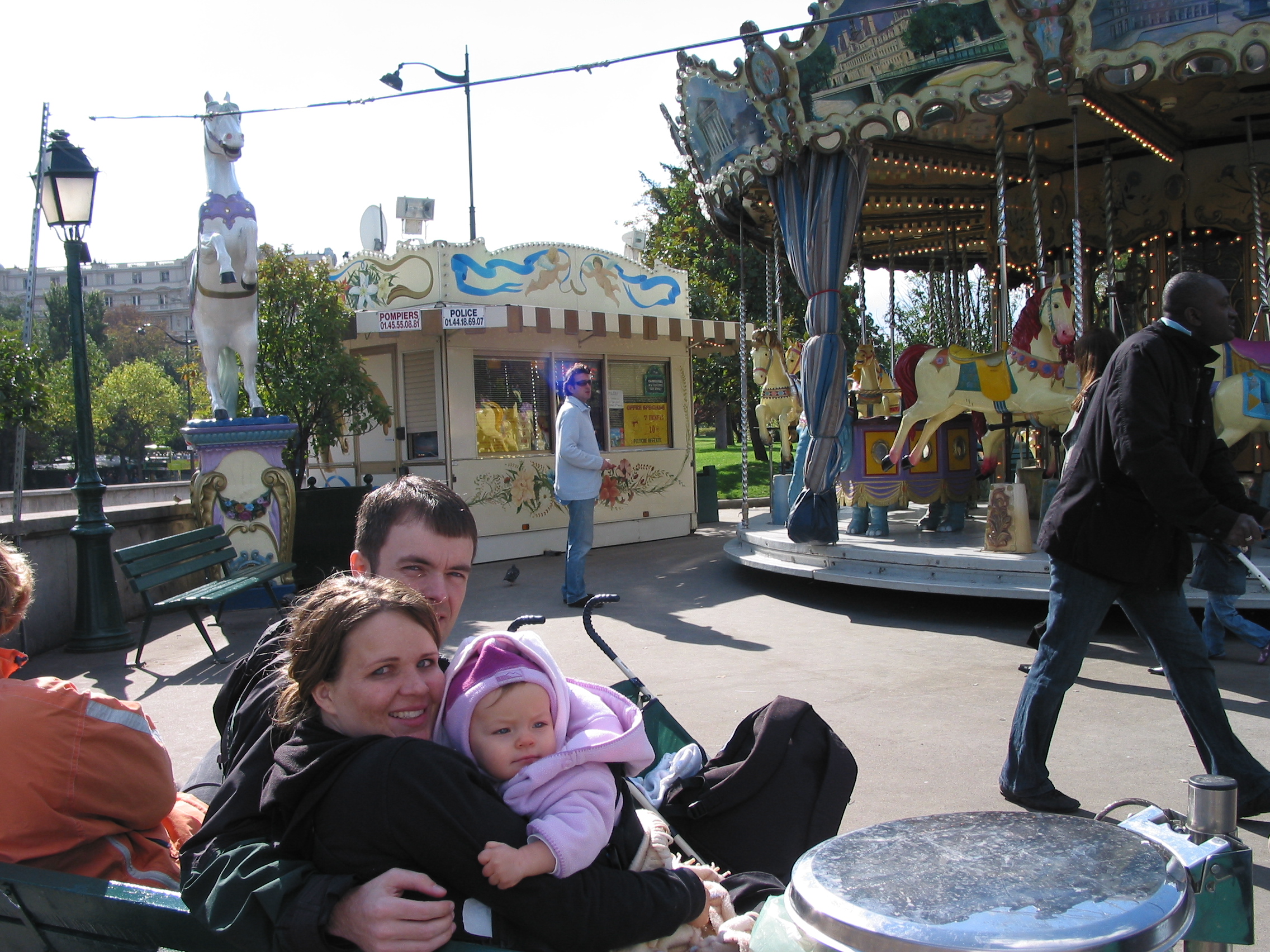 Europe Trip 2005 - France (Paris - The Eiffel Tower, Carousel, Crepes)