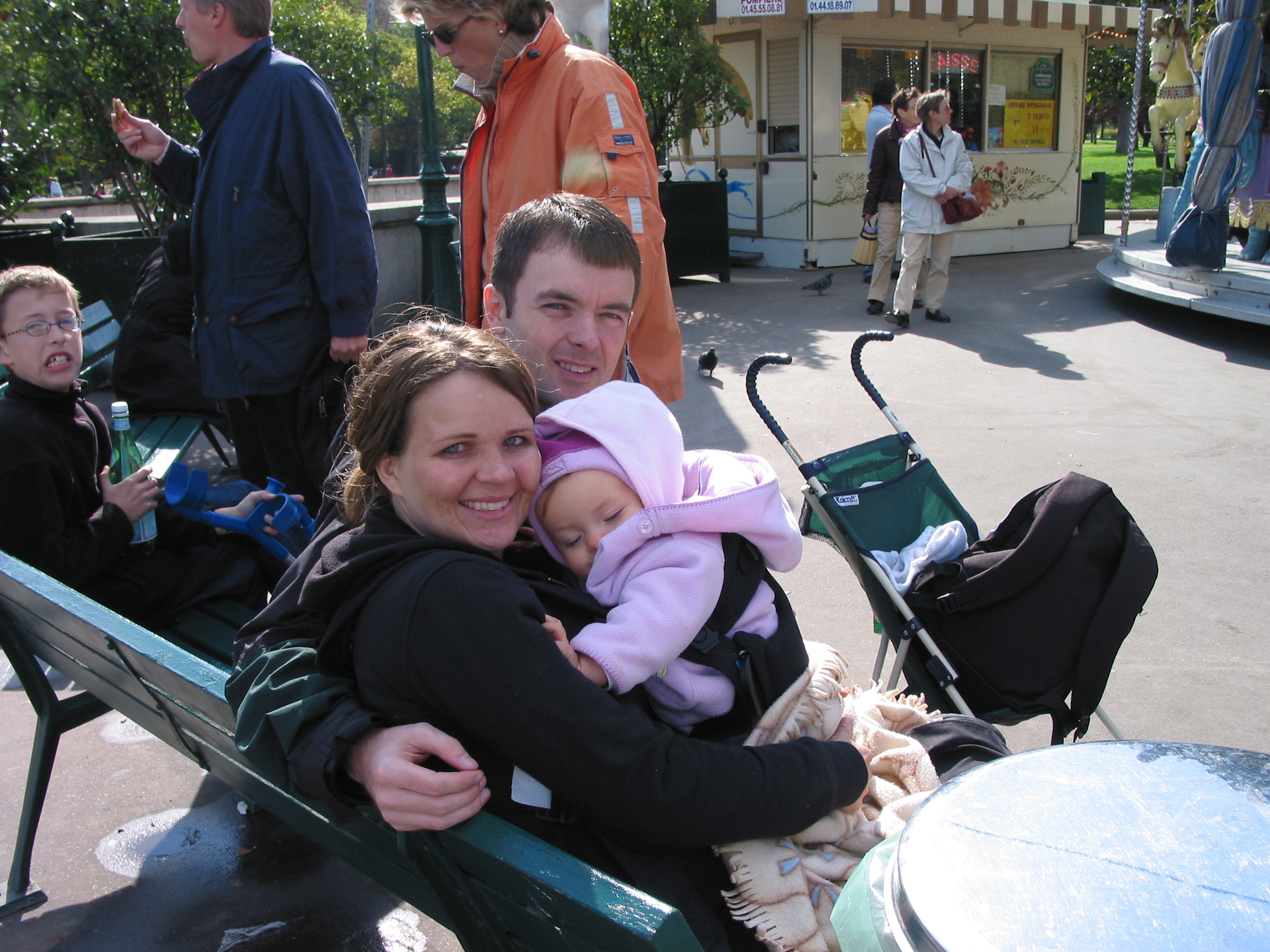 Europe Trip 2005 - France (Paris - The Eiffel Tower, Carousel, Crepes)