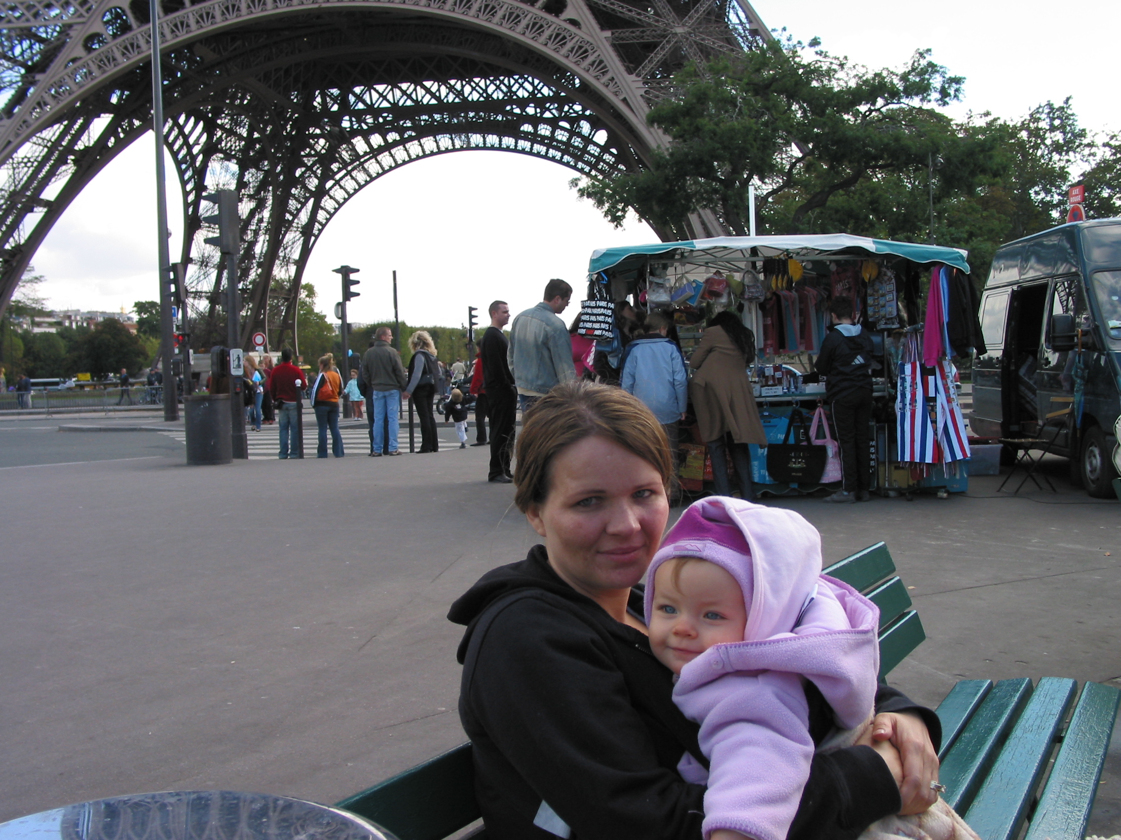 Europe Trip 2005 - France (Paris - The Eiffel Tower, Carousel, Crepes)