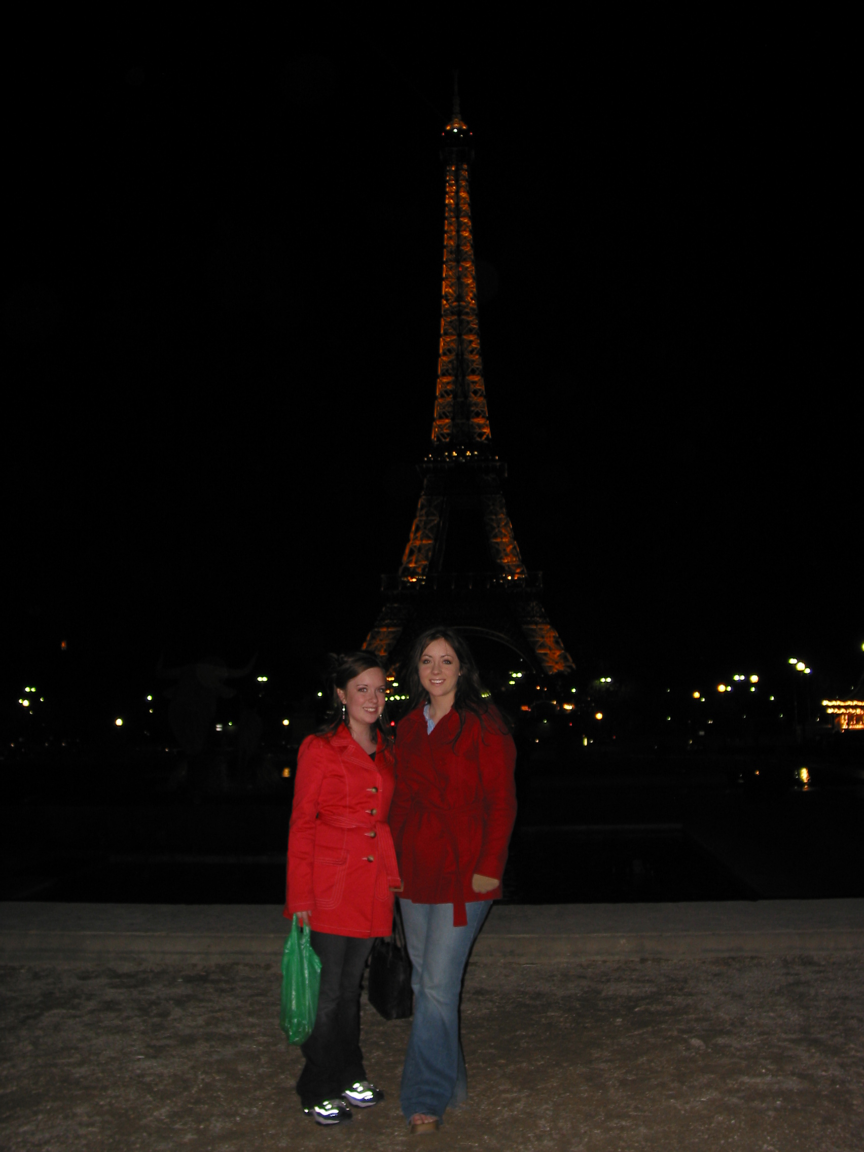 Europe Trip 2005 - France (Paris - The Eiffel Tower at Night, Night Cruise on the River Seine, Drive to Switzerland)