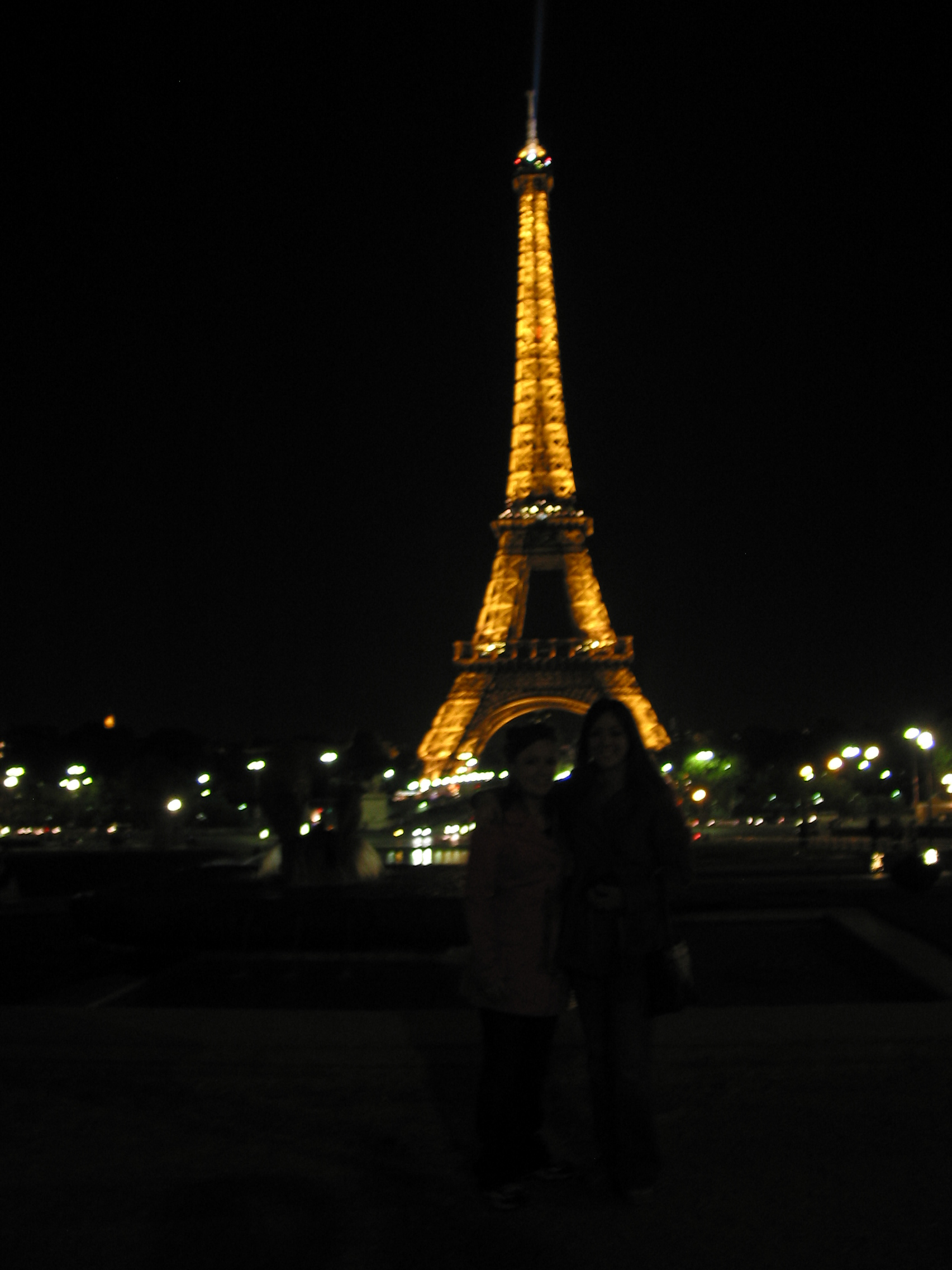 Europe Trip 2005 - France (Paris - The Eiffel Tower at Night, Night Cruise on the River Seine, Drive to Switzerland)