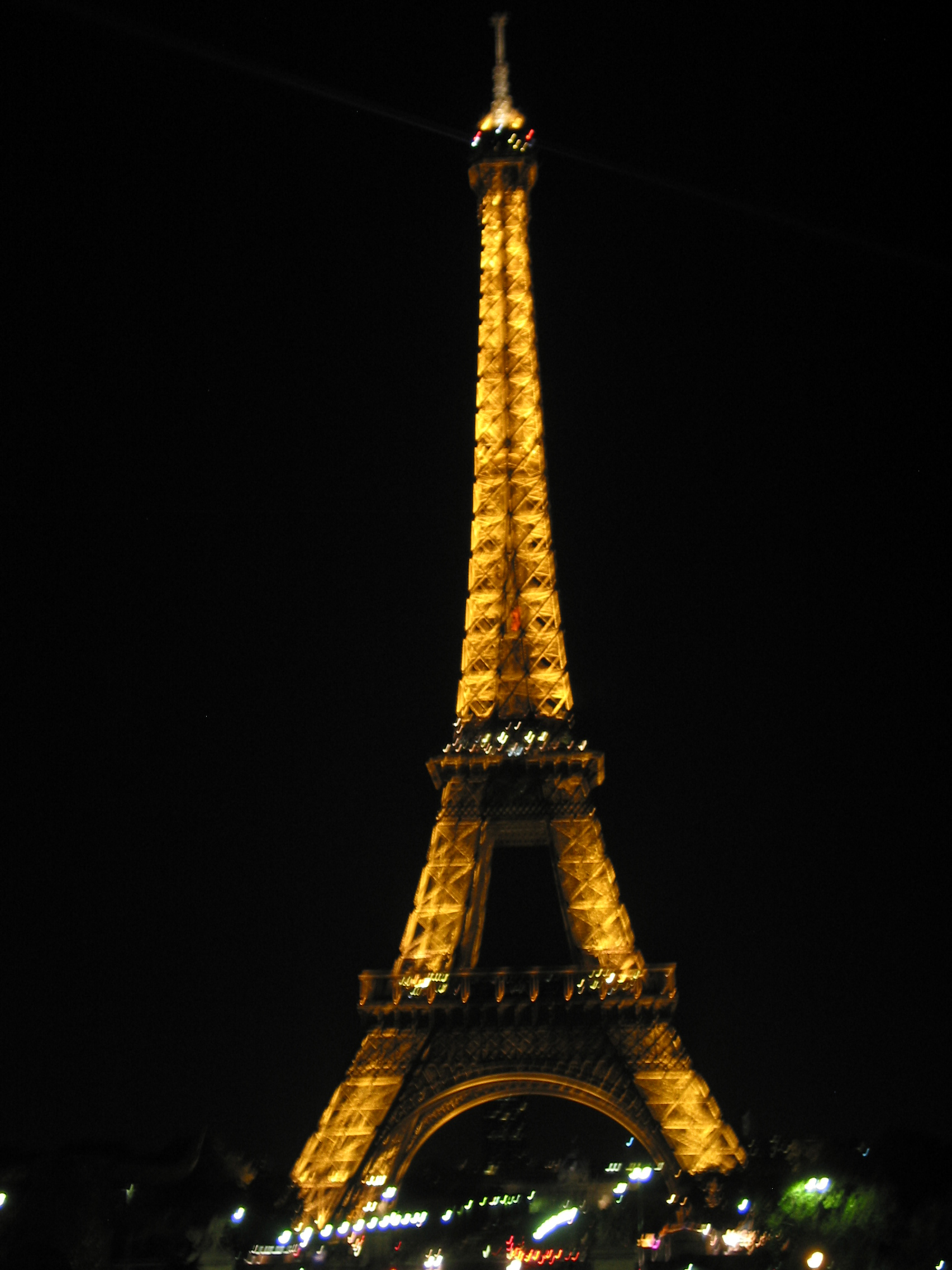 Europe Trip 2005 - France (Paris - The Eiffel Tower at Night, Night Cruise on the River Seine, Drive to Switzerland)