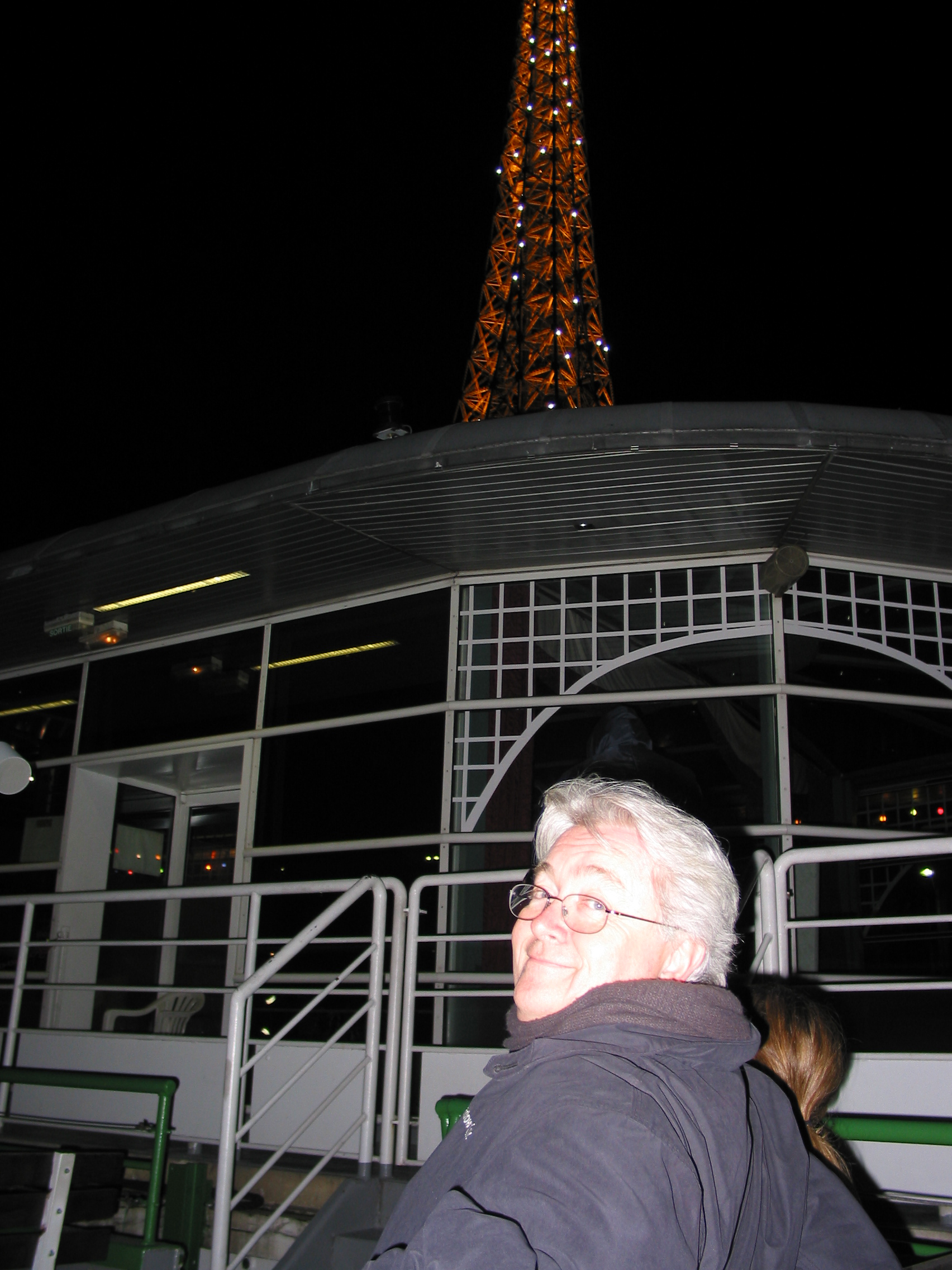 Europe Trip 2005 - France (Paris - The Eiffel Tower at Night, Night Cruise on the River Seine, Drive to Switzerland)