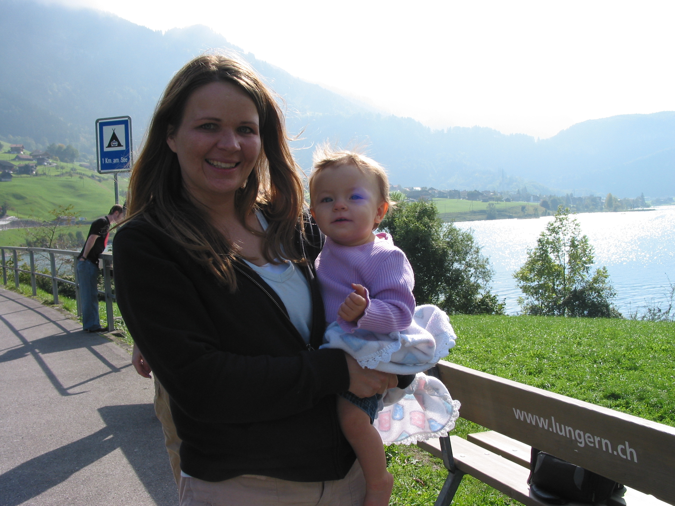 Europe Trip 2005 - Switzerland (Driving into the Alps)