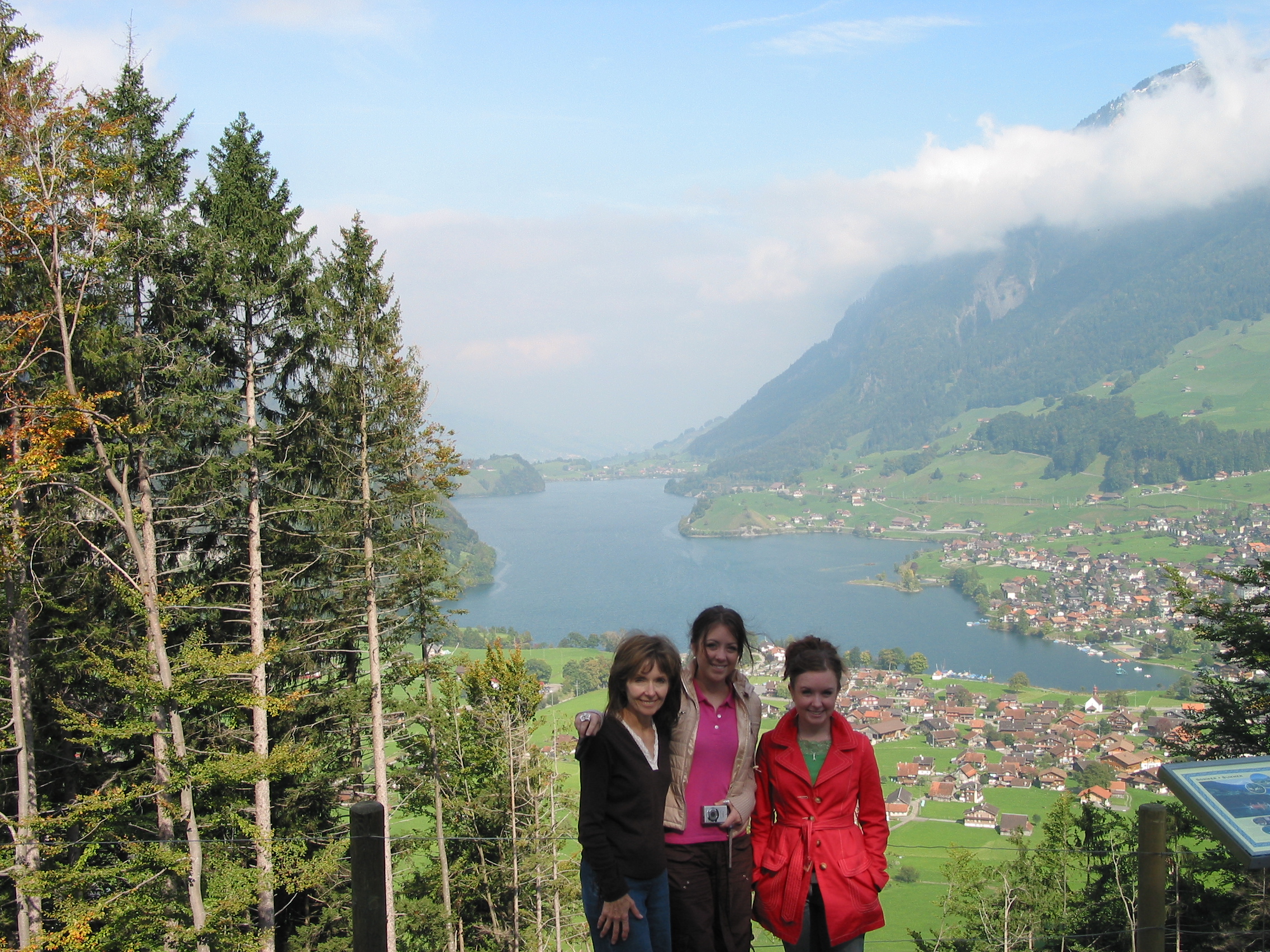 Europe Trip 2005 - Switzerland (Driving into the Alps)