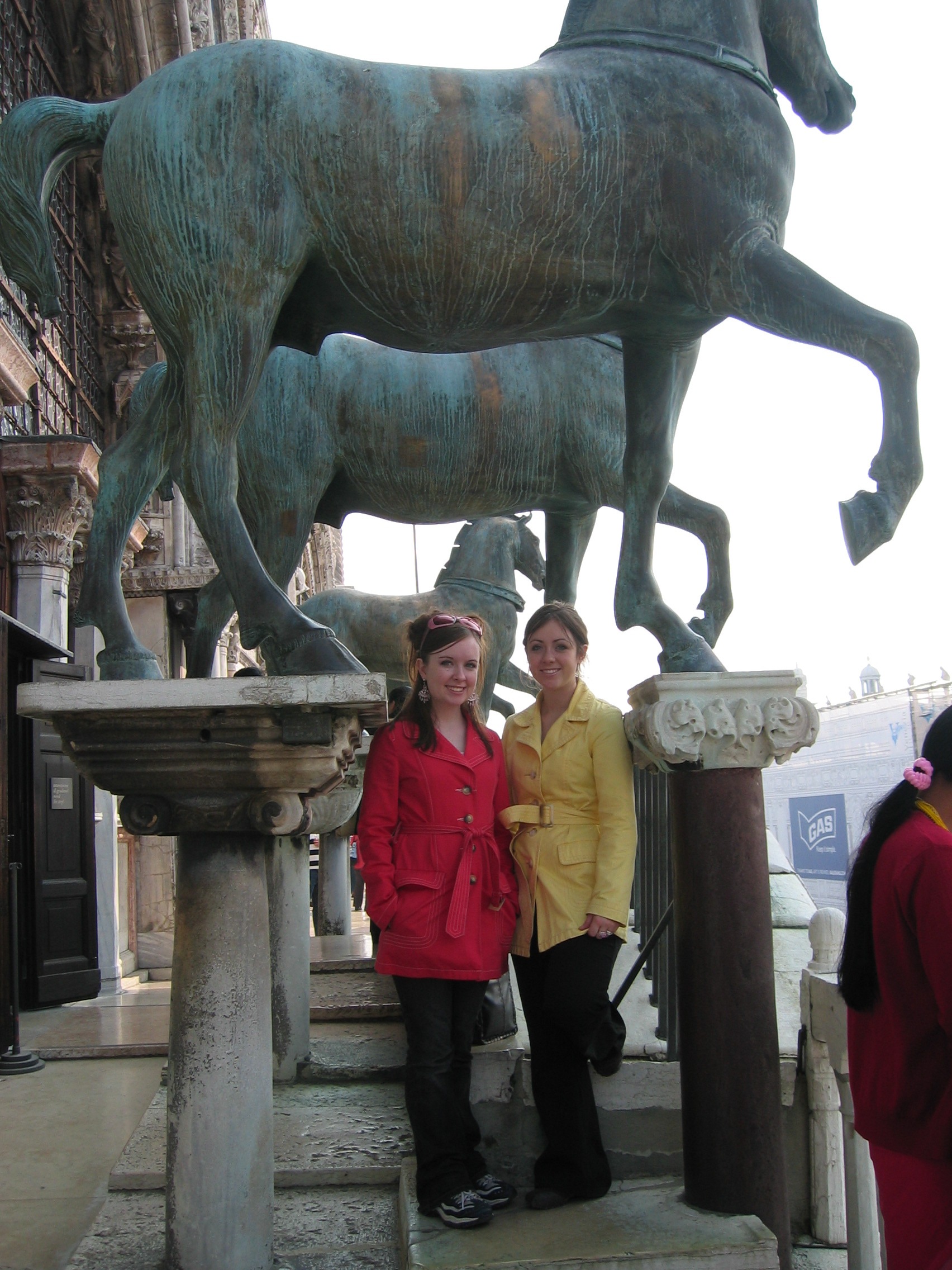 Europe Trip 2005 - Italy (Venice - Pigeons, St Mark's Basilica / Square / Clocktower, Gondola Ride, Gelato)