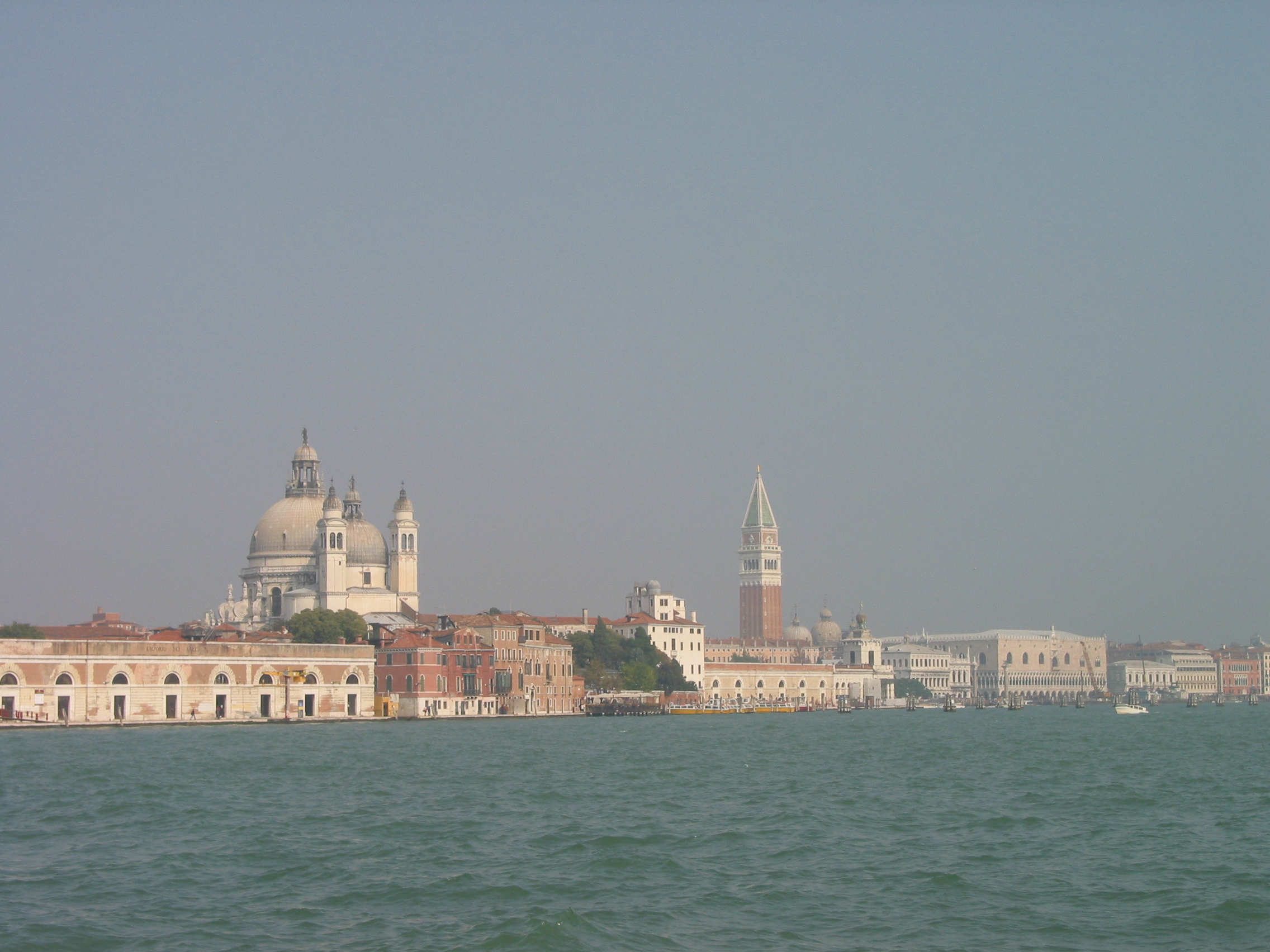 Europe Trip 2005 - Italy (Venice - Pigeons, St Mark's Basilica / Square / Clocktower, Gondola Ride, Gelato)