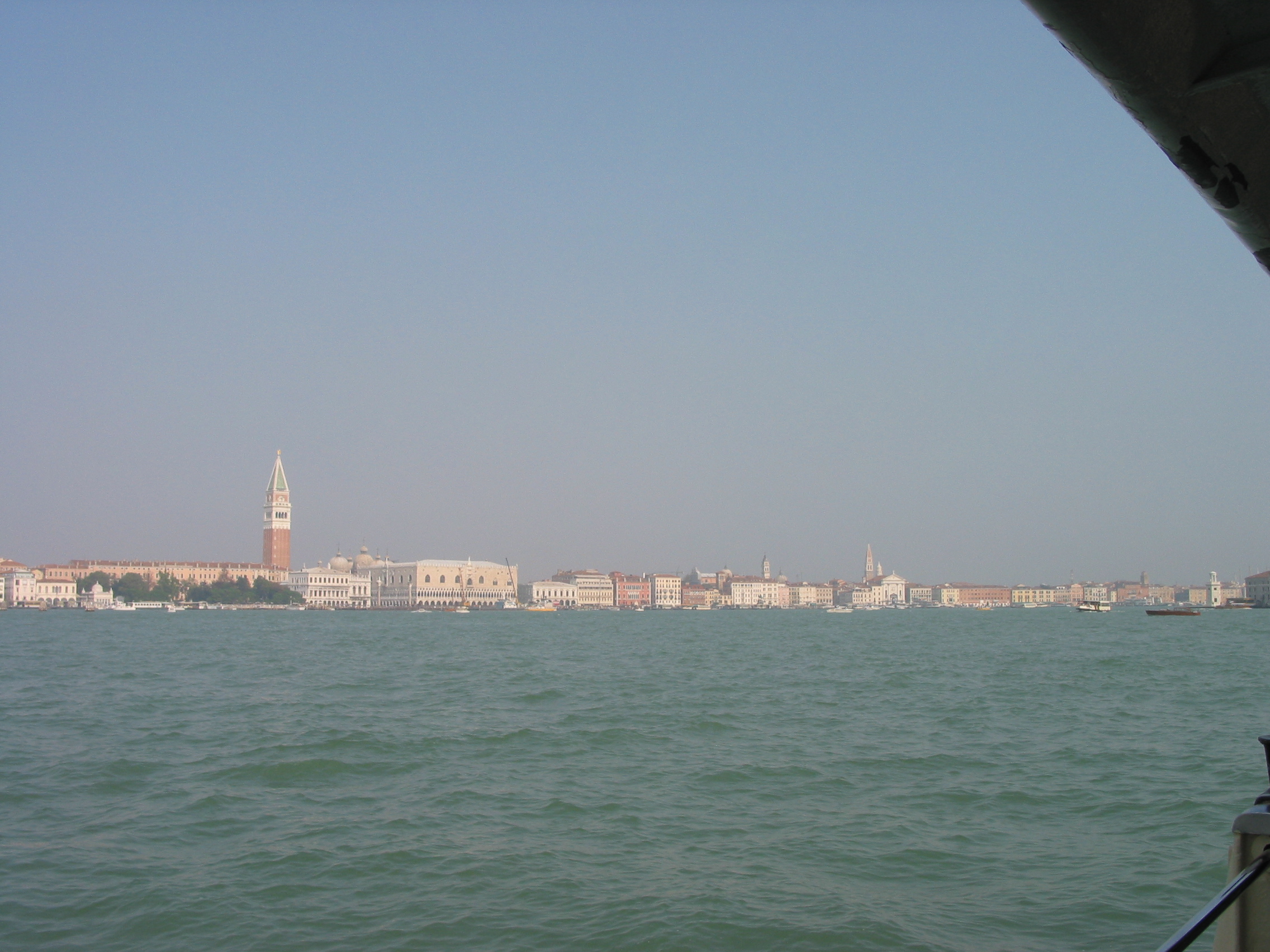 Europe Trip 2005 - Italy (Venice - Pigeons, St Mark's Basilica / Square / Clocktower, Gondola Ride, Gelato)