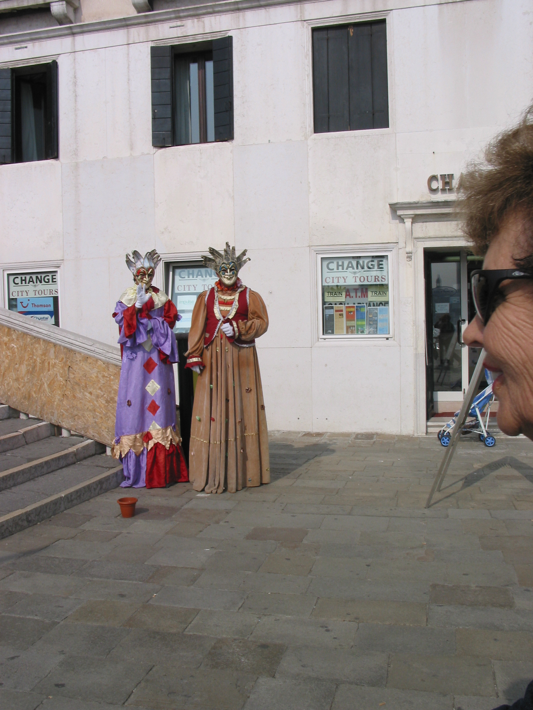 Europe Trip 2005 - Italy (Venice - Pigeons, St Mark's Basilica / Square / Clocktower, Gondola Ride, Gelato)