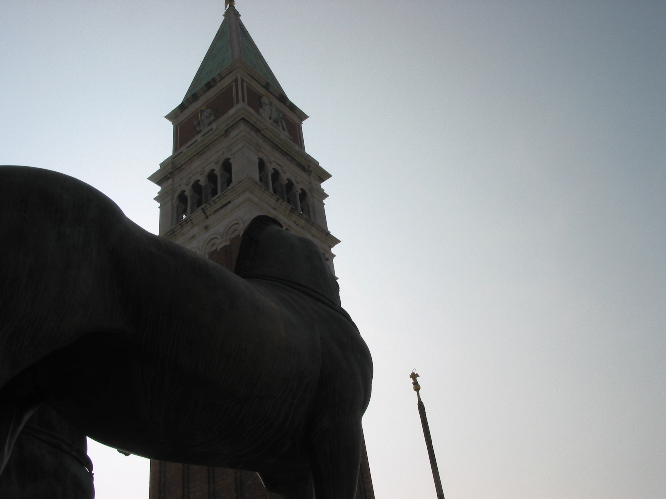 Europe Trip 2005 - Italy (Venice - Pigeons, St Mark's Basilica / Square / Clocktower, Gondola Ride, Gelato)