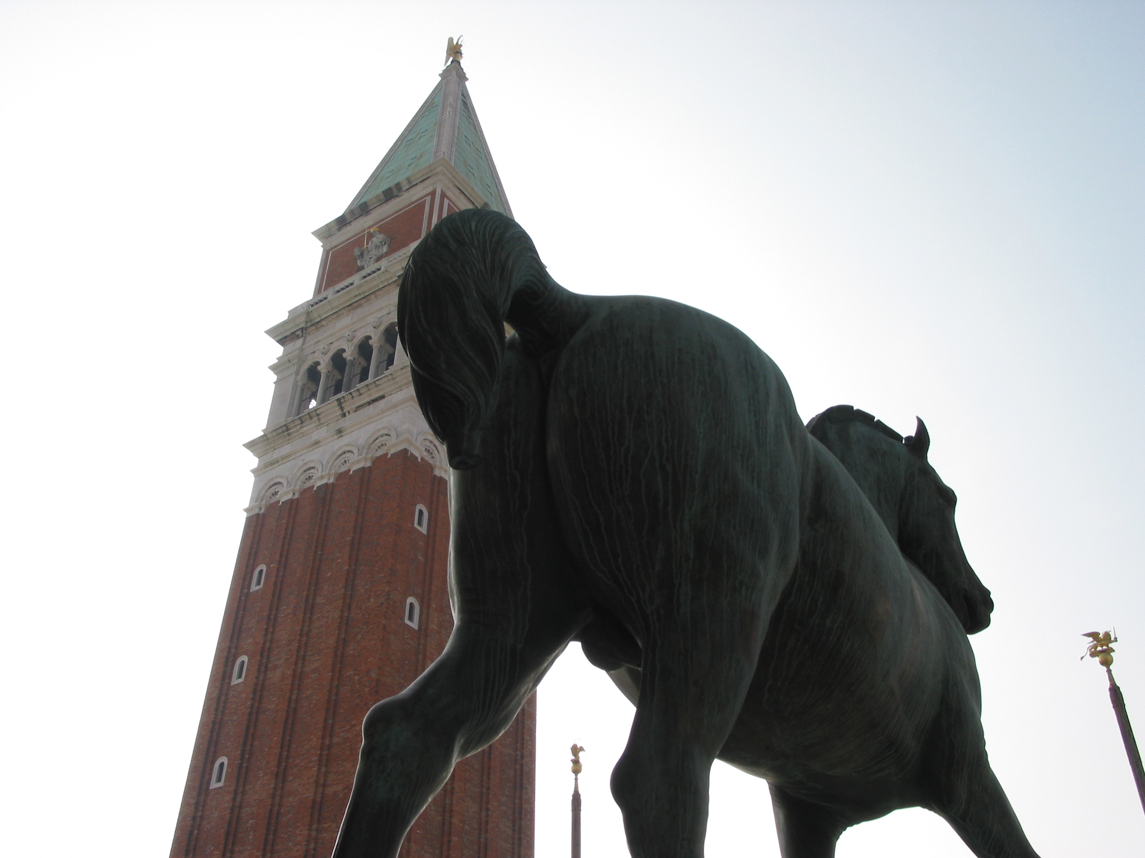 Europe Trip 2005 - Italy (Venice - Pigeons, St Mark's Basilica / Square / Clocktower, Gondola Ride, Gelato)