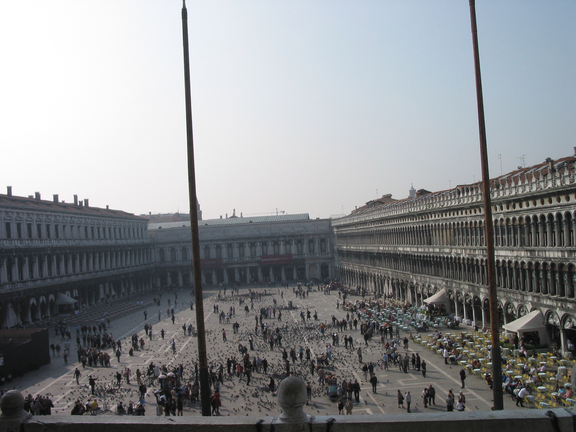 Europe Trip 2005 - Italy (Venice - Pigeons, St Mark's Basilica / Square / Clocktower, Gondola Ride, Gelato)