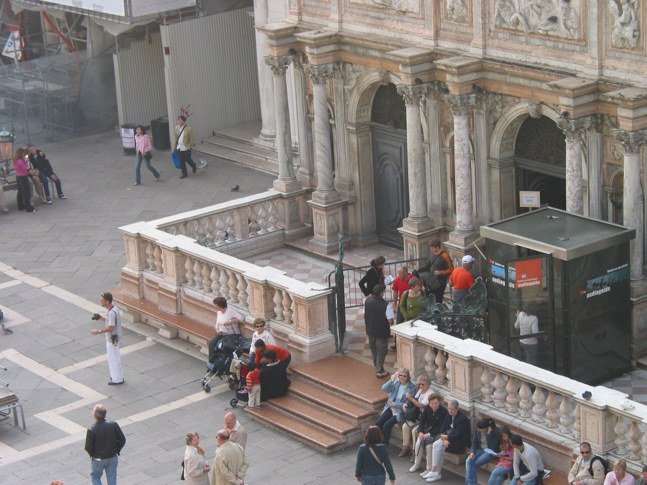 Europe Trip 2005 - Italy (Venice - Pigeons, St Mark's Basilica / Square / Clocktower, Gondola Ride, Gelato)