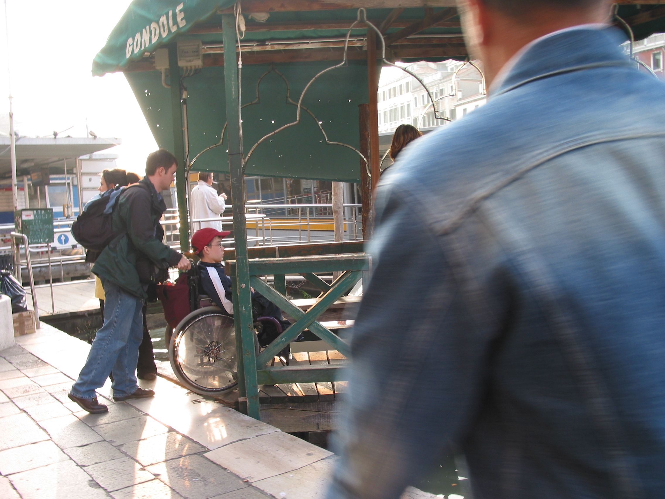 Europe Trip 2005 - Italy (Venice - Pigeons, St Mark's Basilica / Square / Clocktower, Gondola Ride, Gelato)