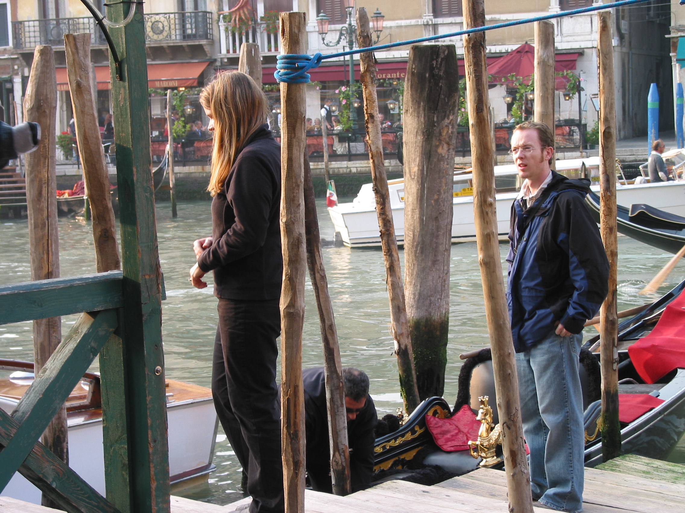 Europe Trip 2005 - Italy (Venice - Pigeons, St Mark's Basilica / Square / Clocktower, Gondola Ride, Gelato)