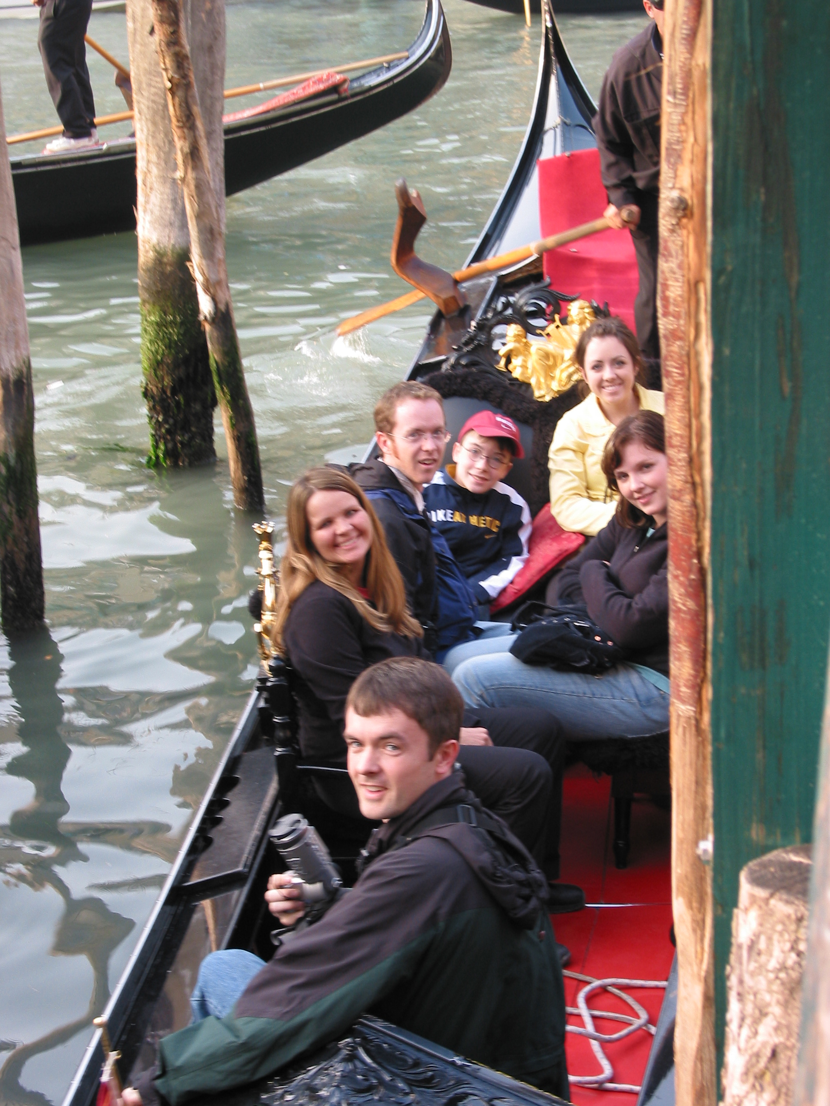 Europe Trip 2005 - Italy (Venice - Pigeons, St Mark's Basilica / Square / Clocktower, Gondola Ride, Gelato)