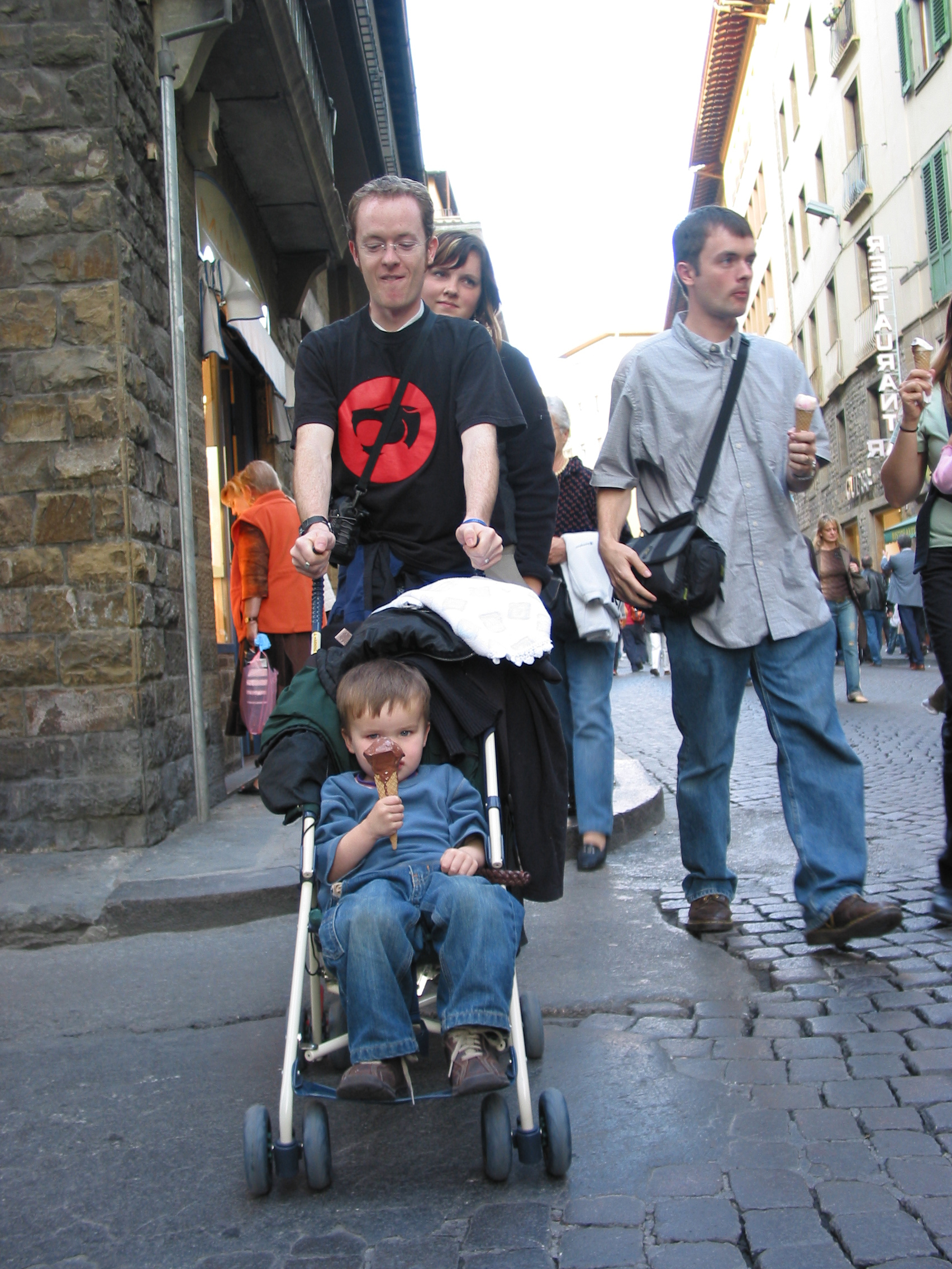 Europe Trip 2005 - Italy (Florence - Michelangelo's David, Florence Duomo & Bell Tower, Gelato, Ponte Vecchio, Muskrats)